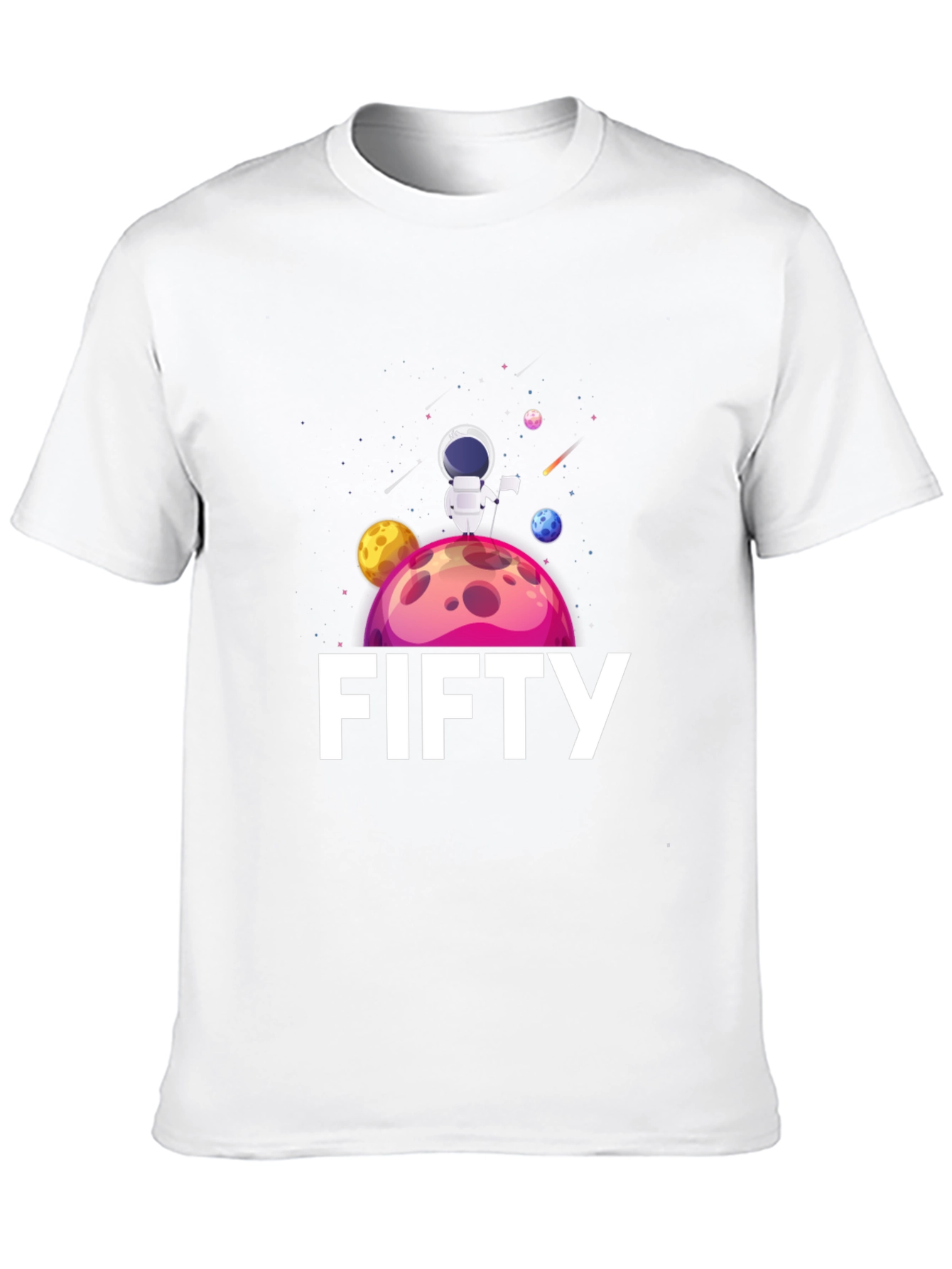 Fifty Astronaut Graphic T-Shirt