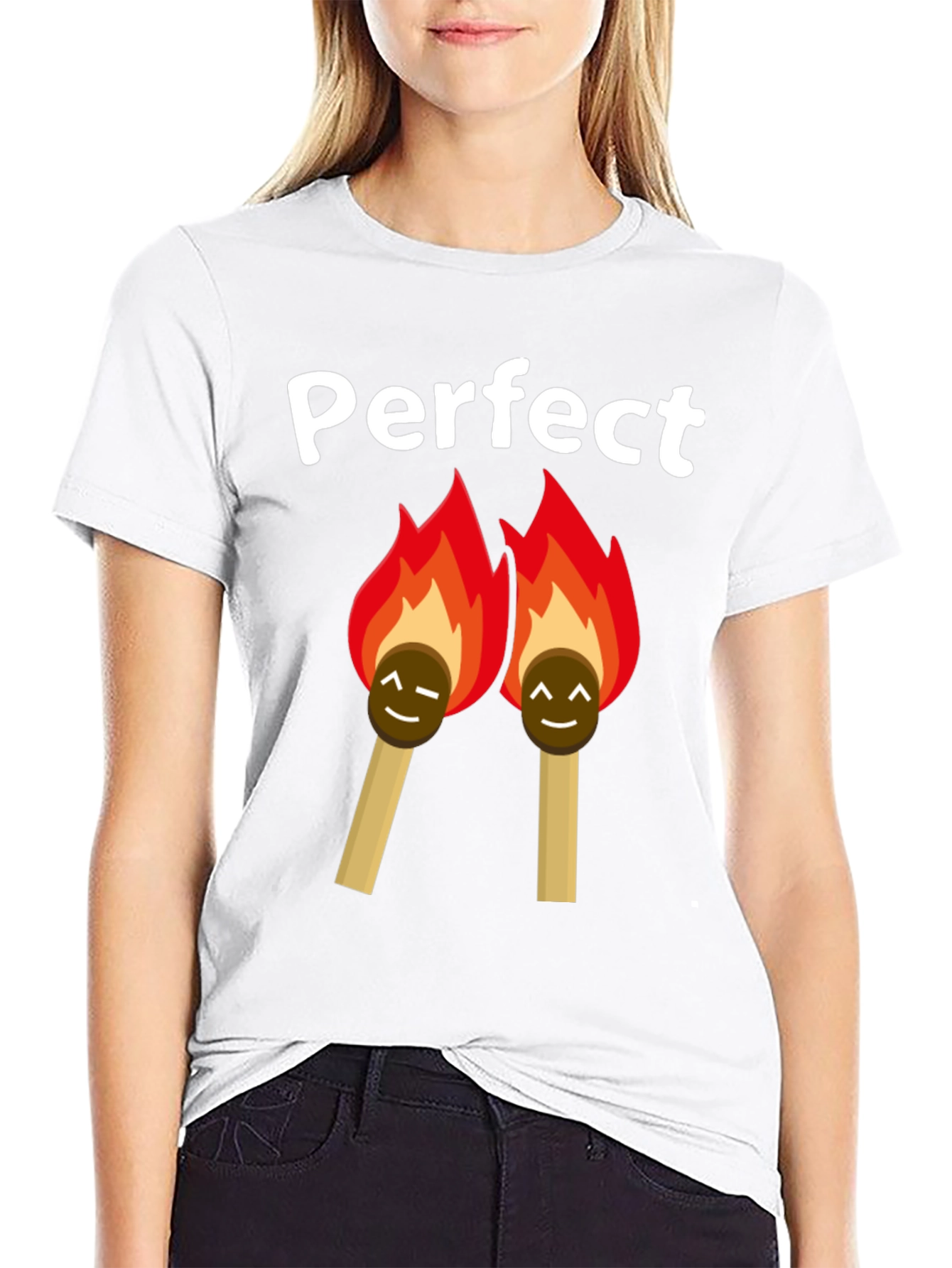 Perfect Match T-Shirt - Novelty Graphic Tee