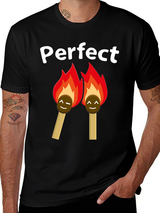 Perfect Match T-Shirt - Novelty Graphic Tee