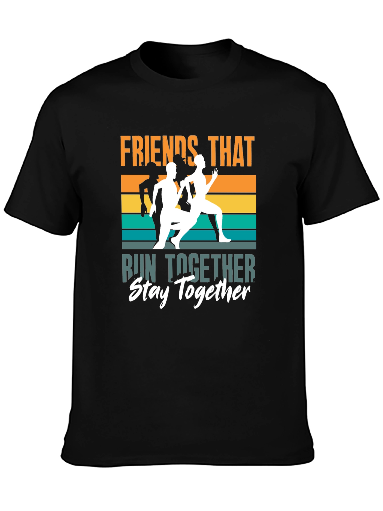 Friends That Run Together Graphic Tee