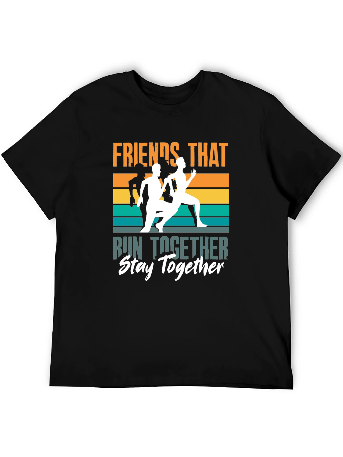 Friends That Run Together Graphic Tee