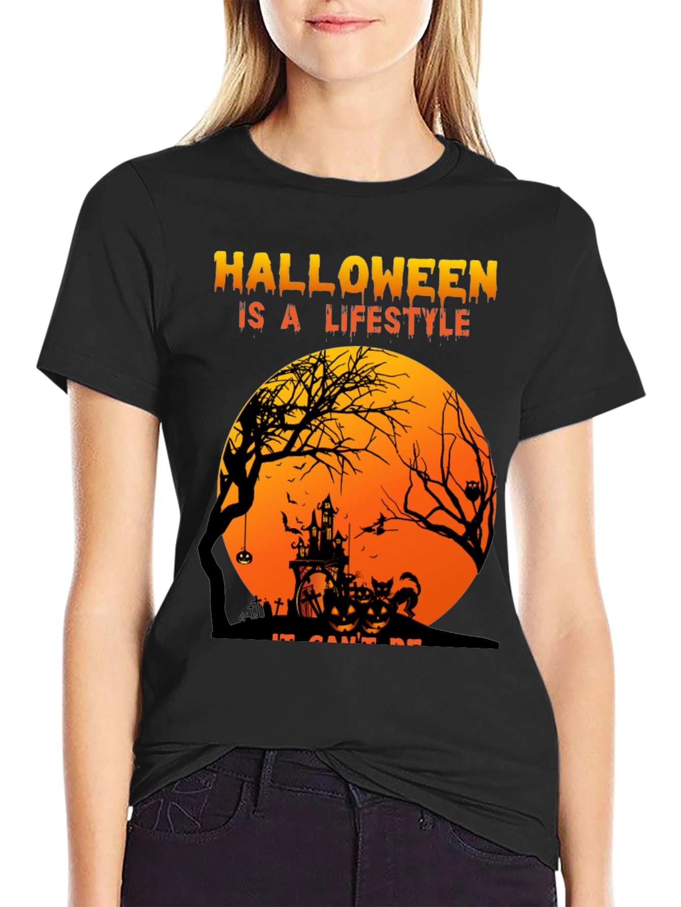 Halloween Is A Lifestyle Graphic T-Shirt