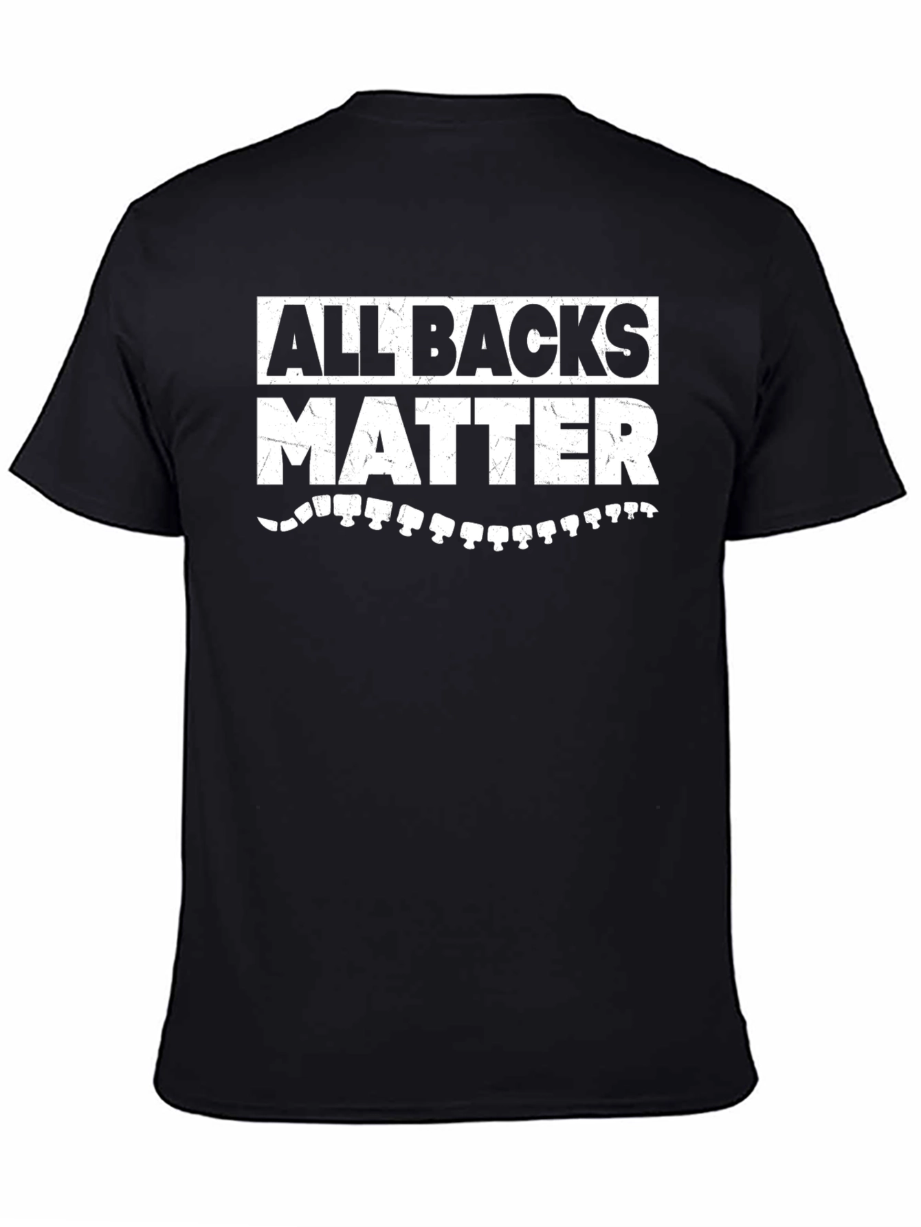 All Backs Matter Graphic Tee - Chiropractic Humor