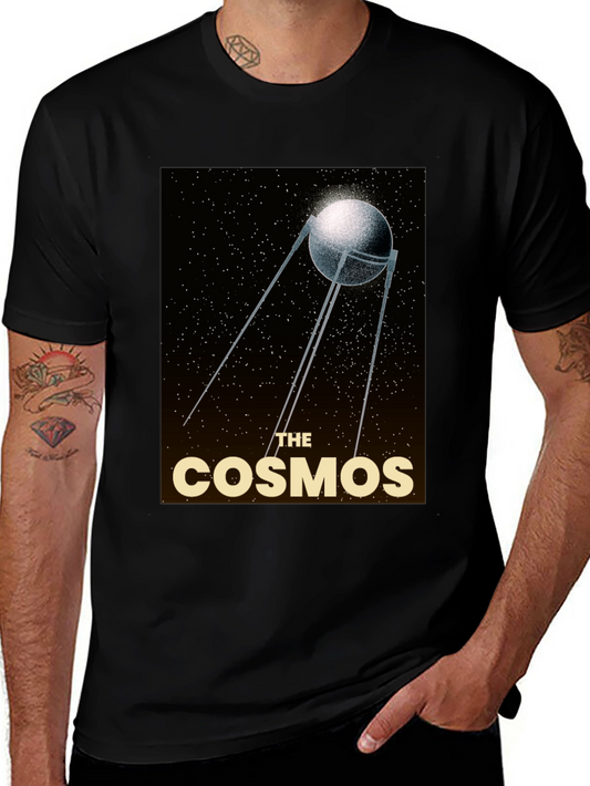 The Cosmos Graphic T-Shirt - Space Exploration Design