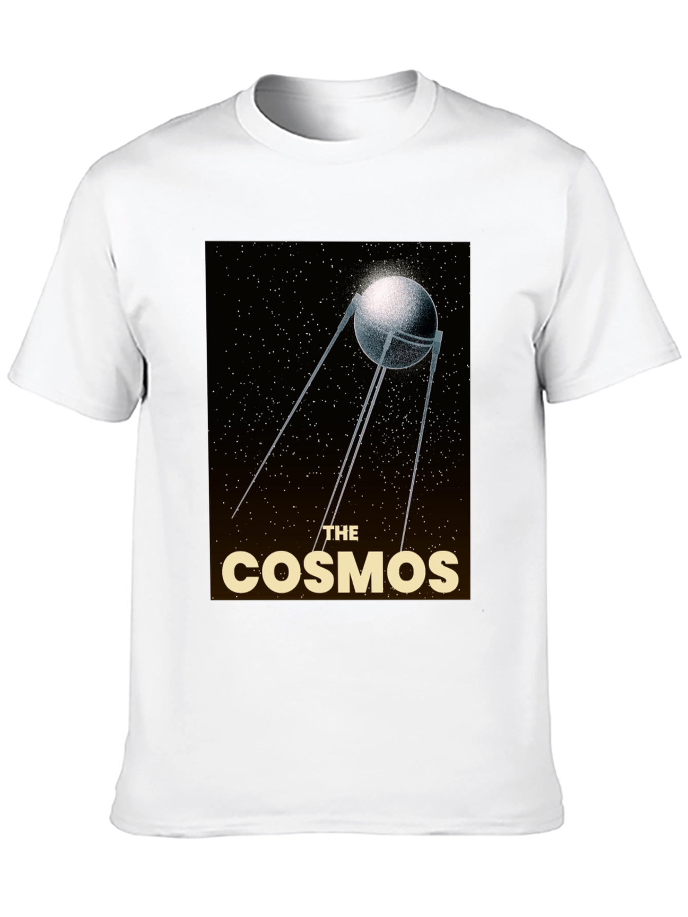 The Cosmos Graphic T-Shirt - Space Exploration Design