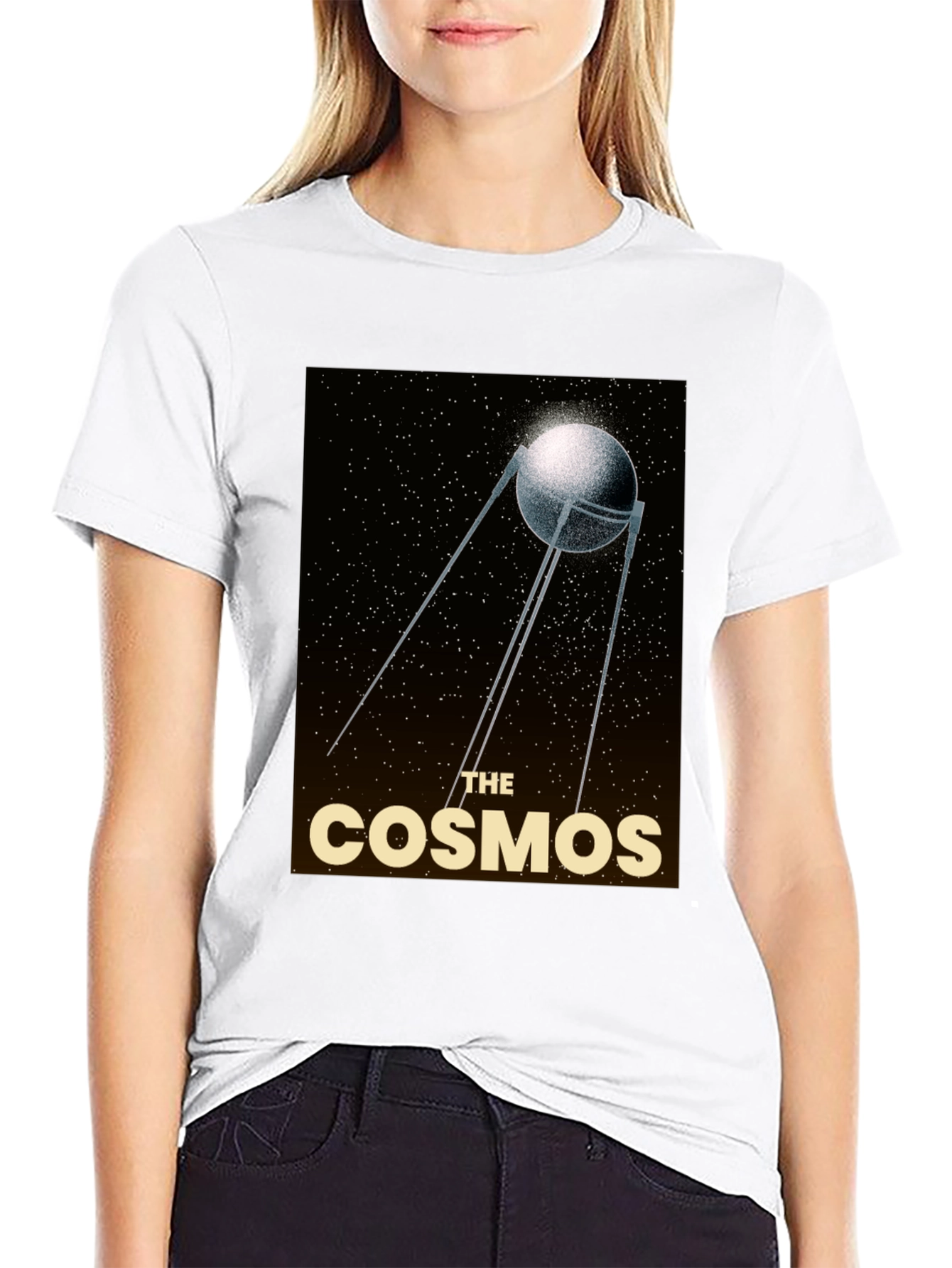 The Cosmos Graphic T-Shirt - Space Exploration Design