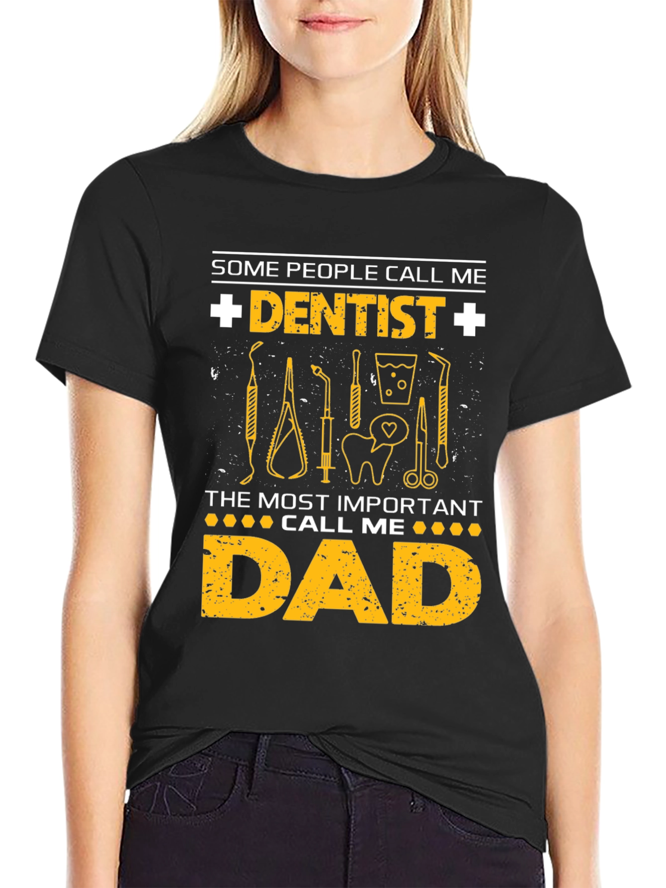 Dentist Dad T-Shirt - Gift for Dentist Fathers