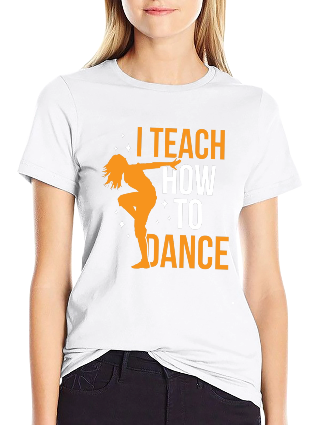I Teach How to Dance Black T-Shirt