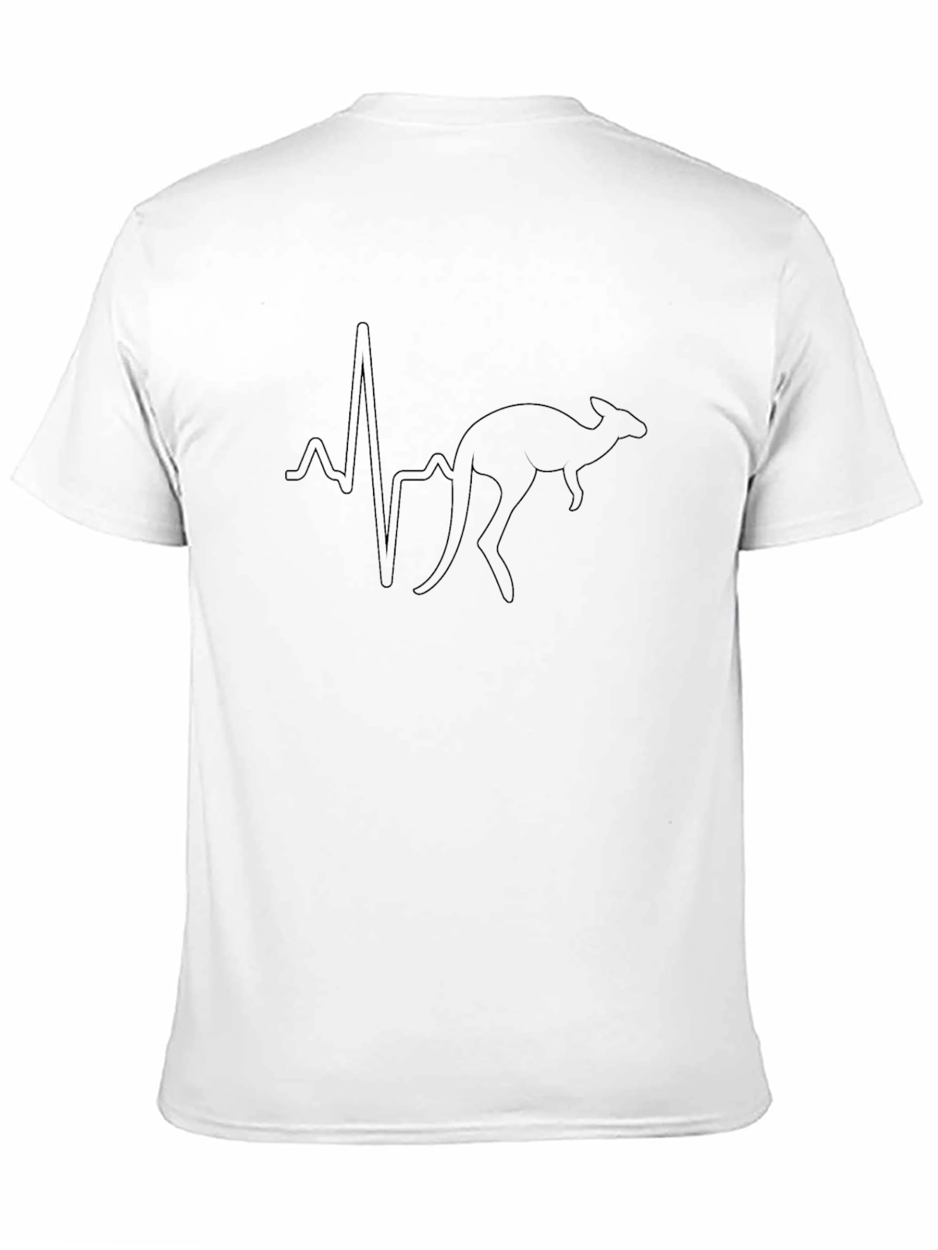 Kangaroo Heartbeat Graphic Tee