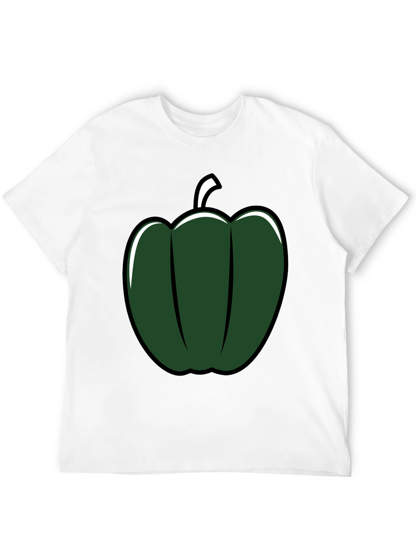 Green Pepper Graphic Tee - Stylish & Unique!