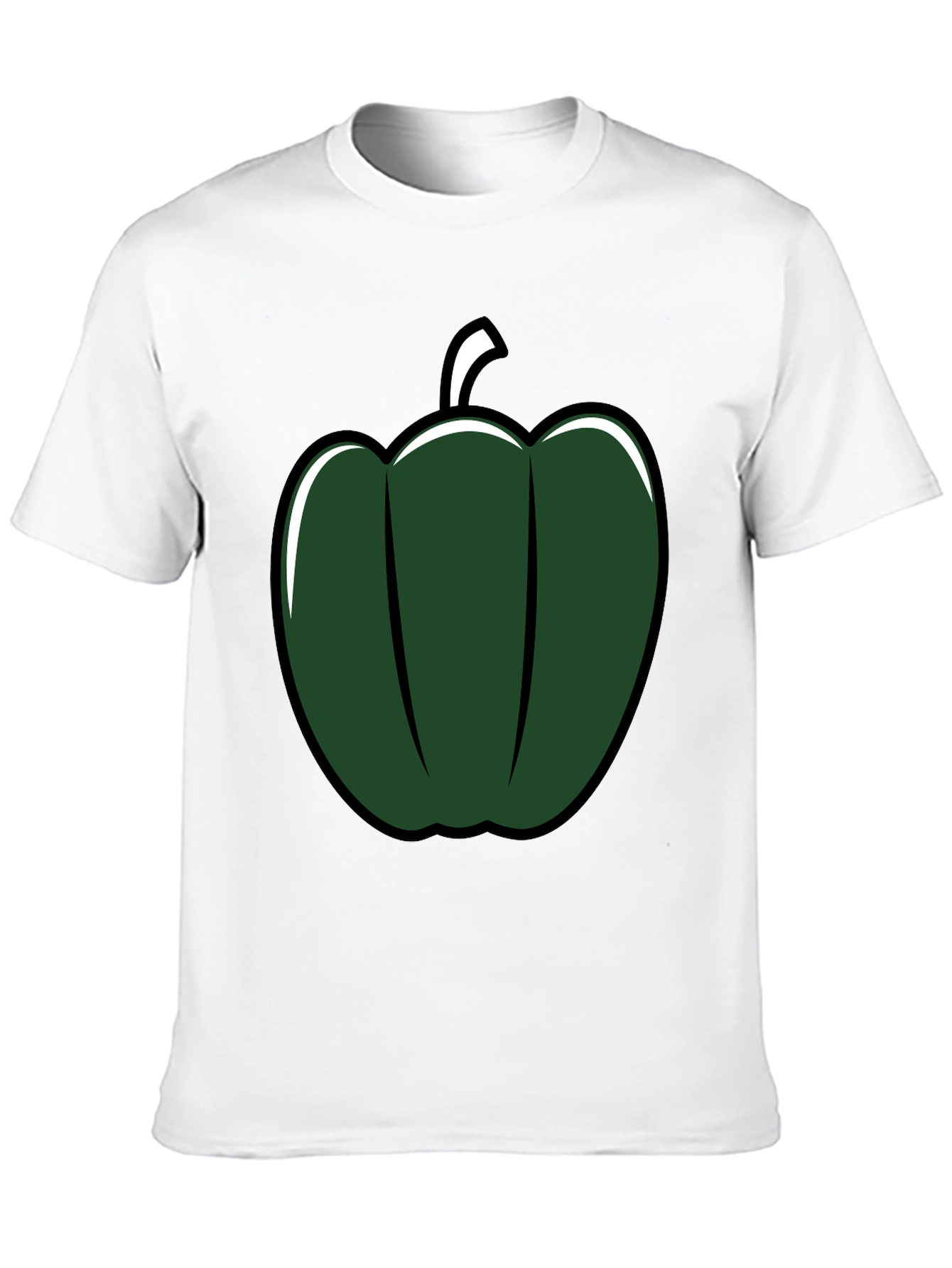 Green Pepper Graphic Tee - Stylish & Unique!