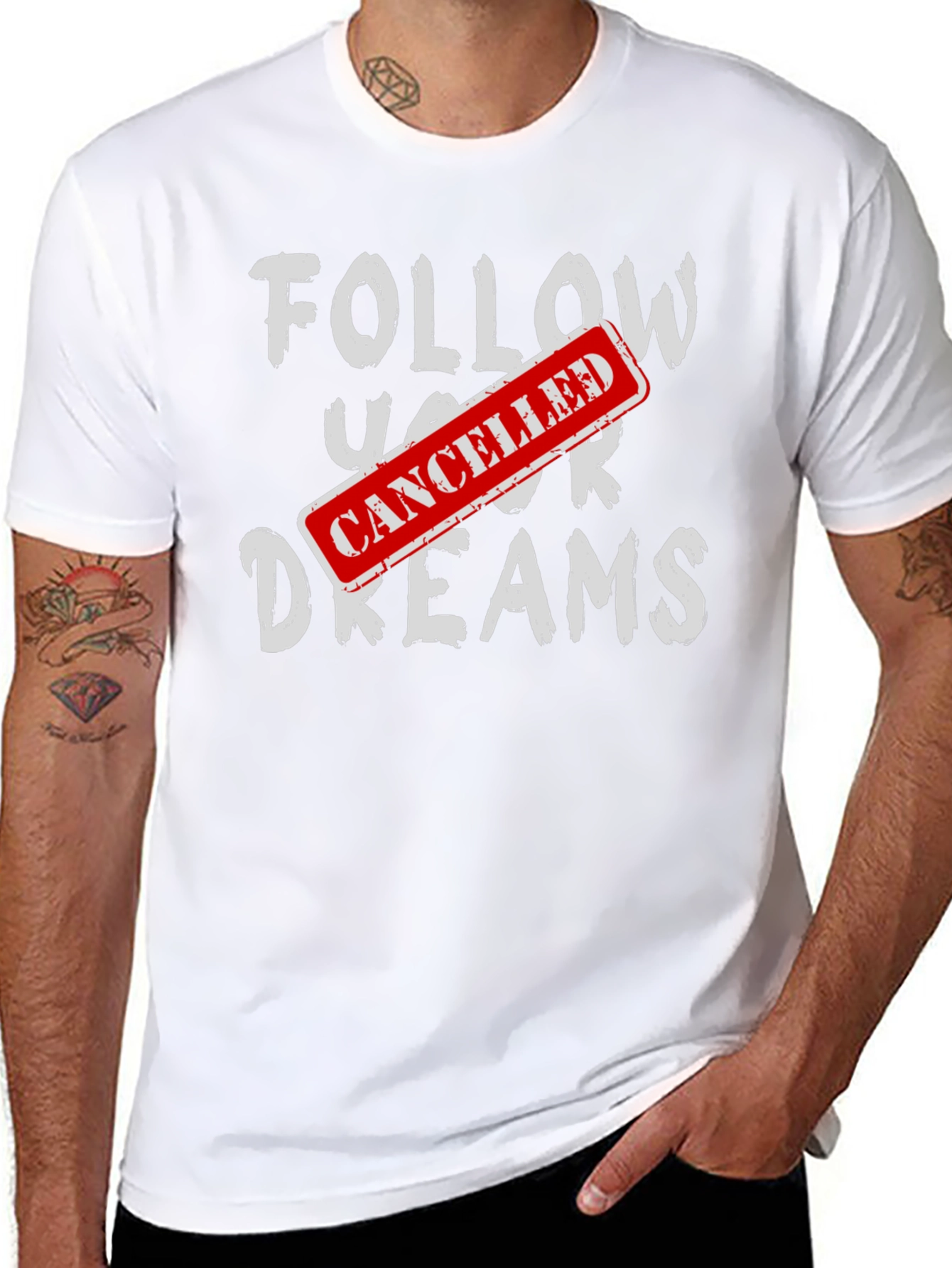 Cancelled Dreams T-Shirt - Funny Graphic Tee