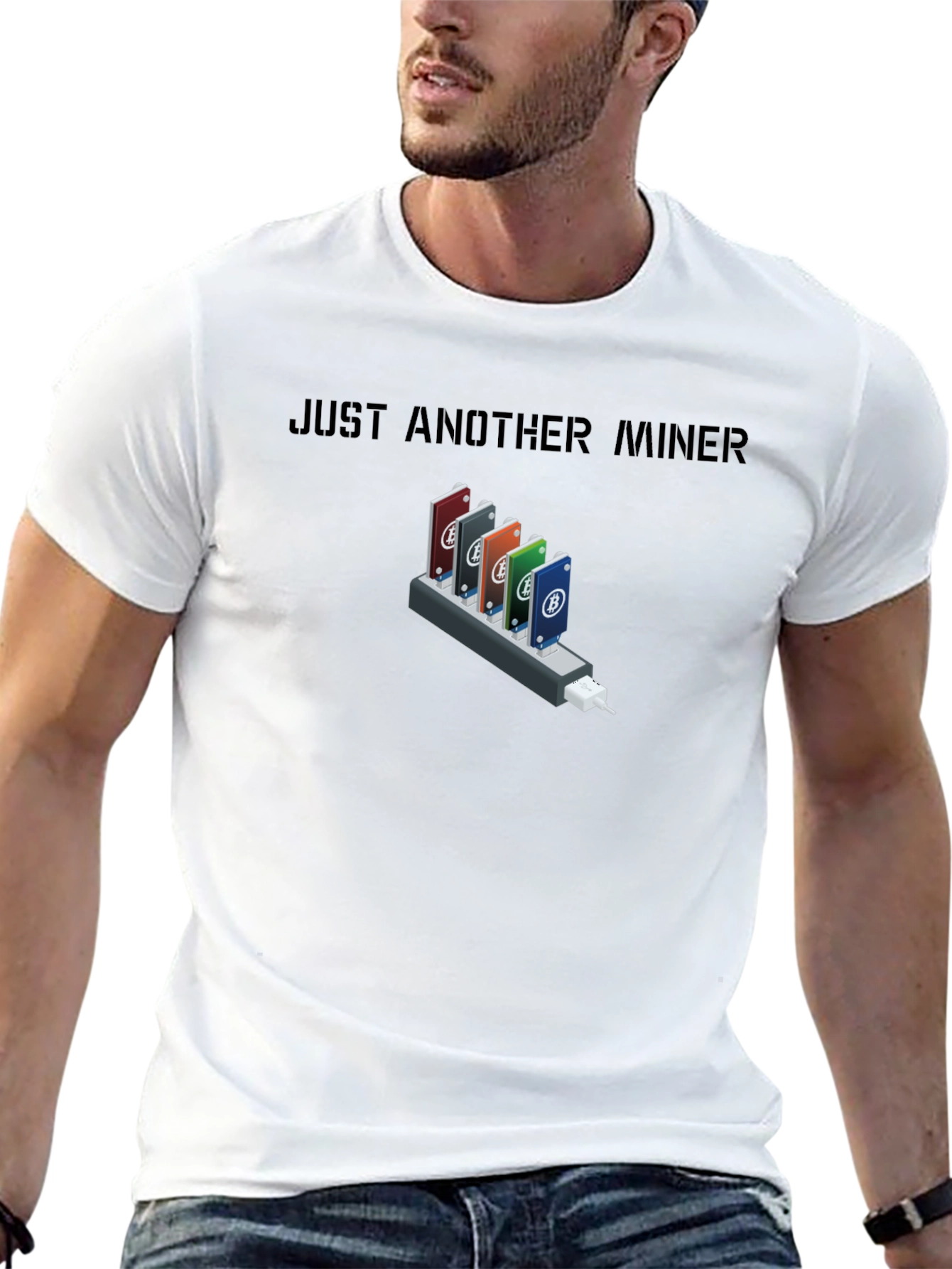 Just Another Miner T-Shirt - Crypto Mining Tee