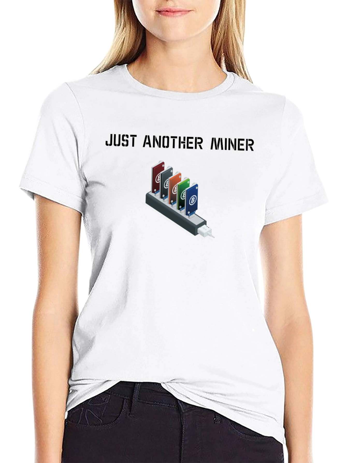 Just Another Miner T-Shirt - Crypto Mining Tee
