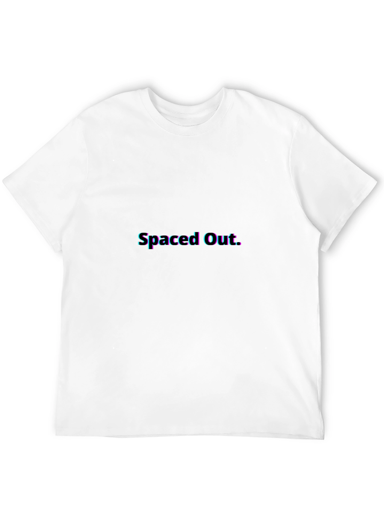 Spaced Out Black Graphic Tee