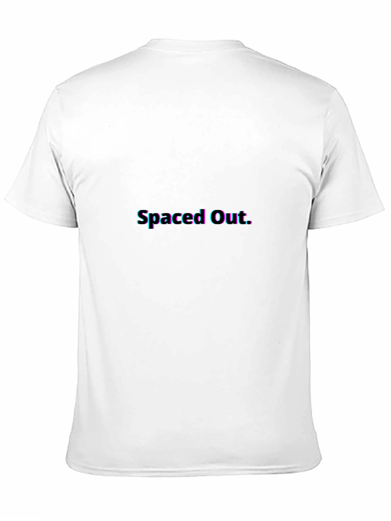 Spaced Out Black Graphic Tee