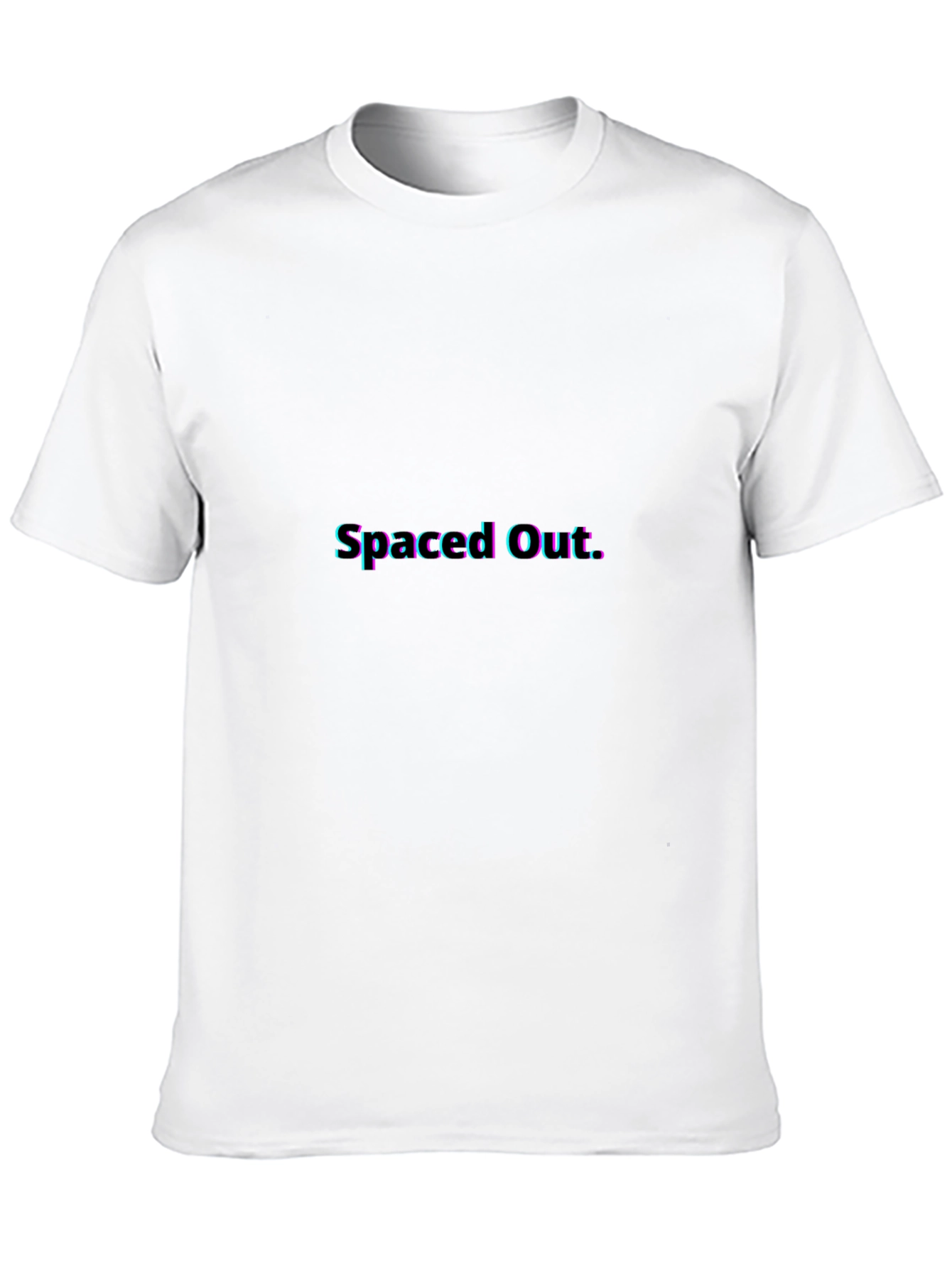 Spaced Out Black Graphic Tee