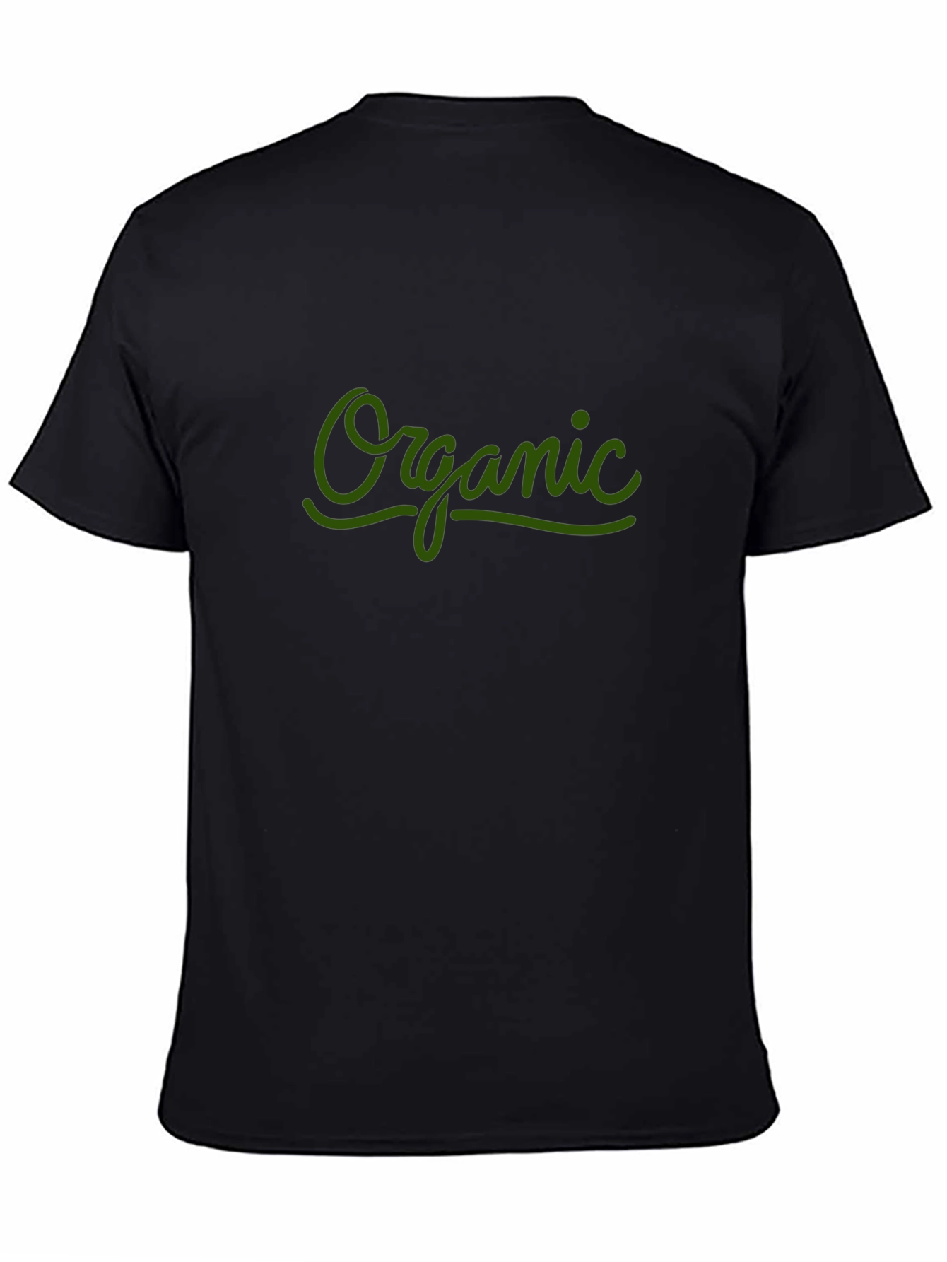 Organic Cotton Black T-Shirt