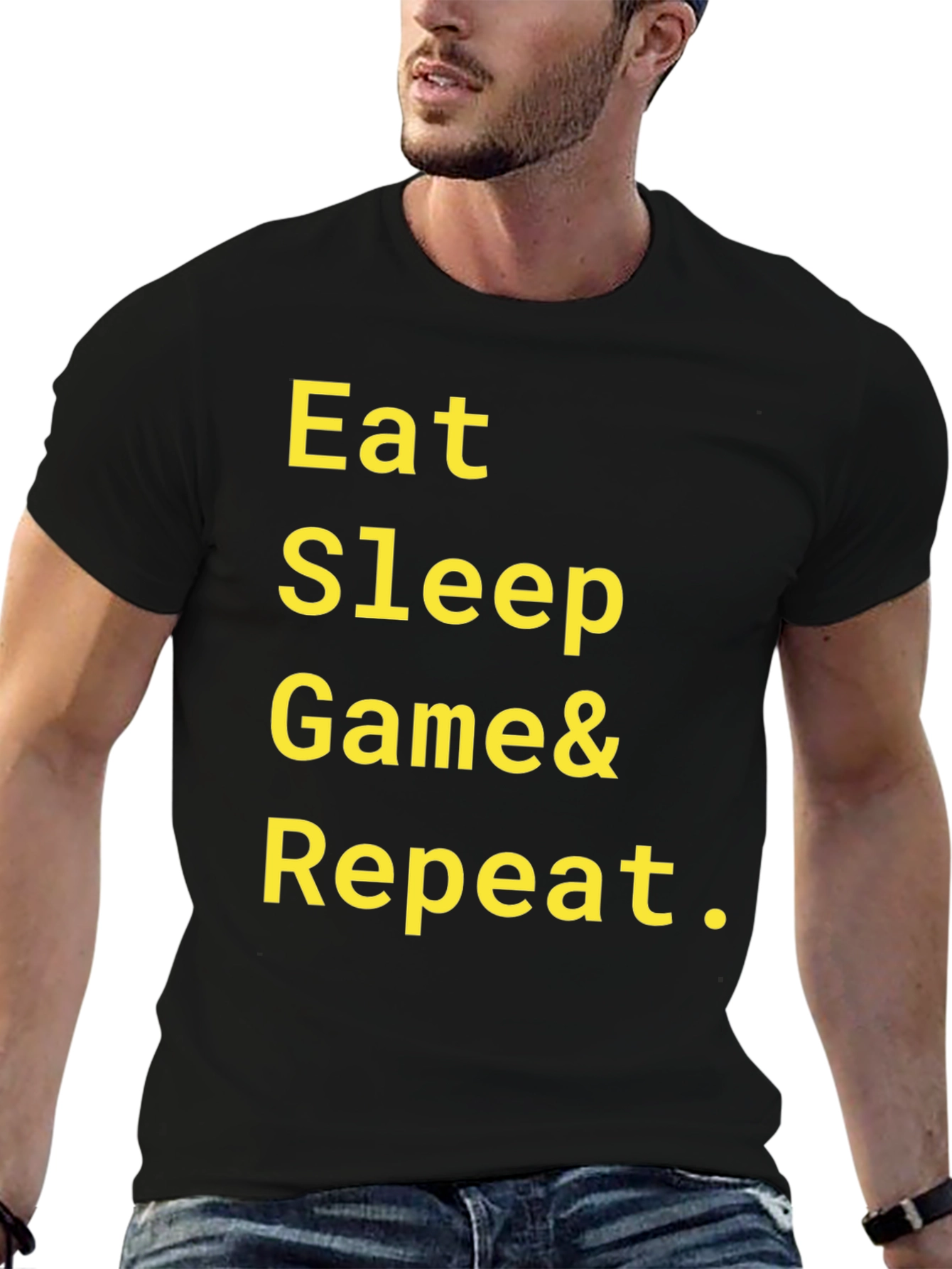 Eat Sleep Game Repeat T-Shirt