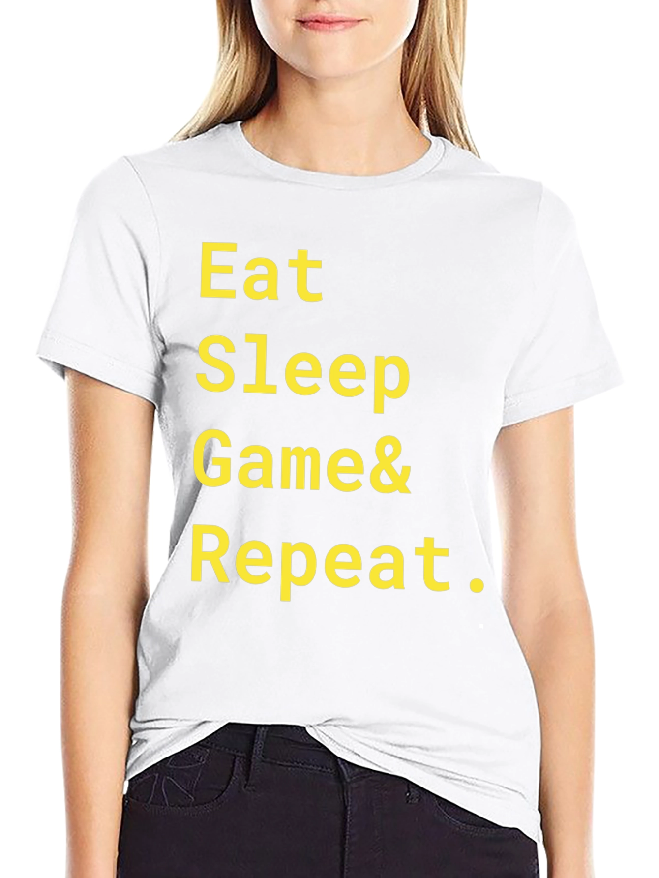 Eat Sleep Game Repeat T-Shirt