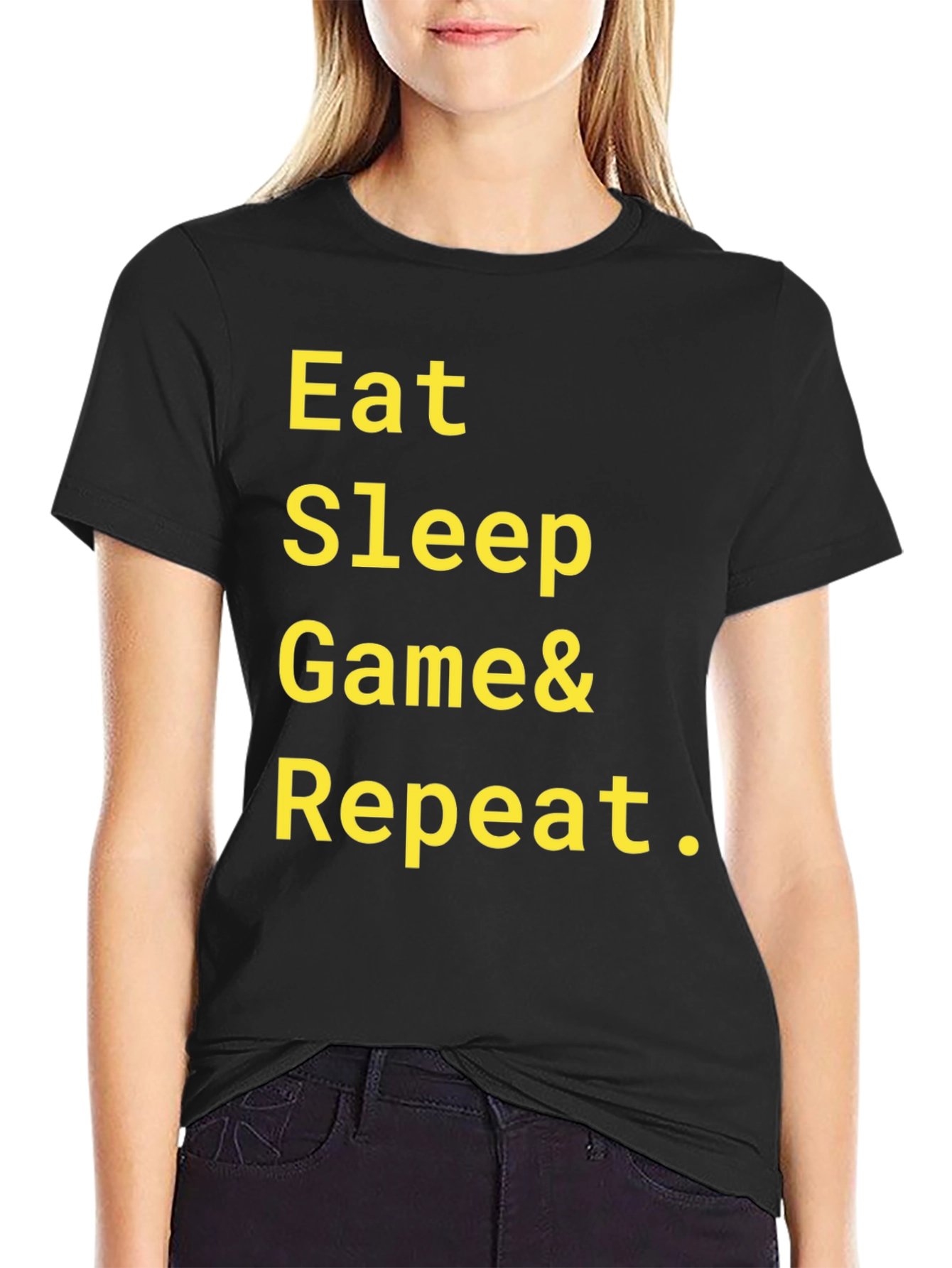 Eat Sleep Game Repeat T-Shirt