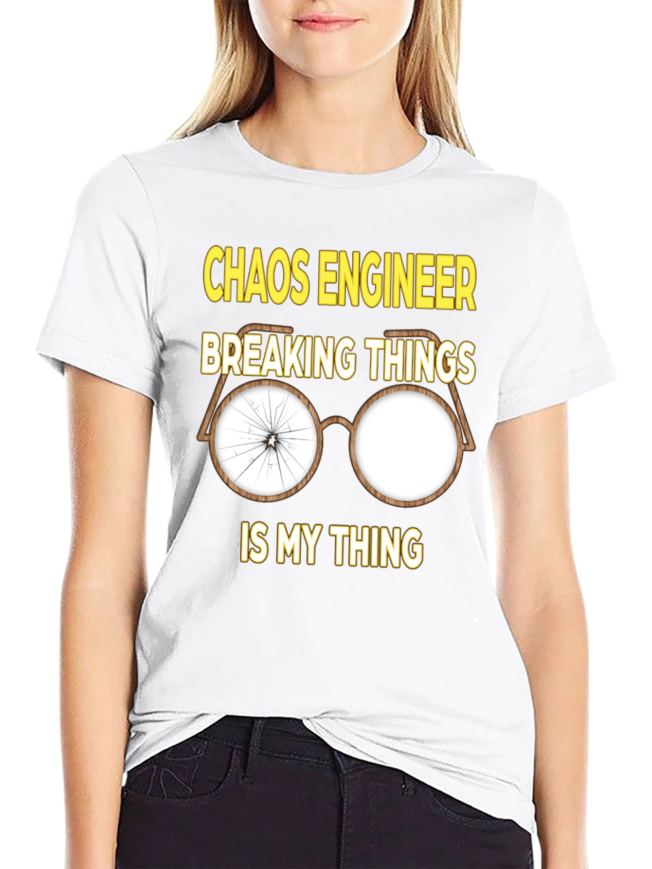 Chaos Engineer Breaking Things T-Shirt