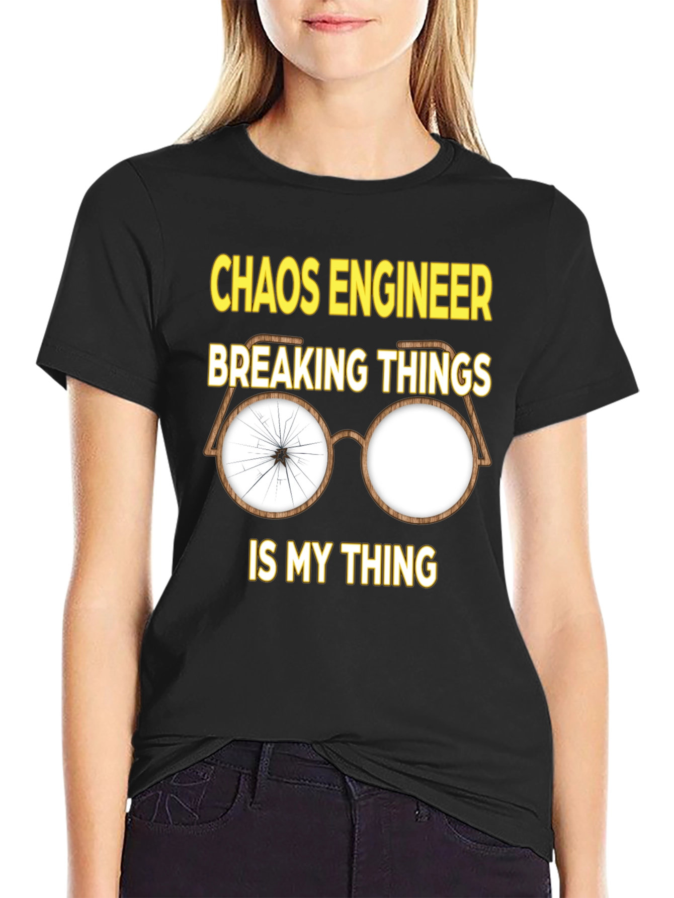 Chaos Engineer Breaking Things T-Shirt