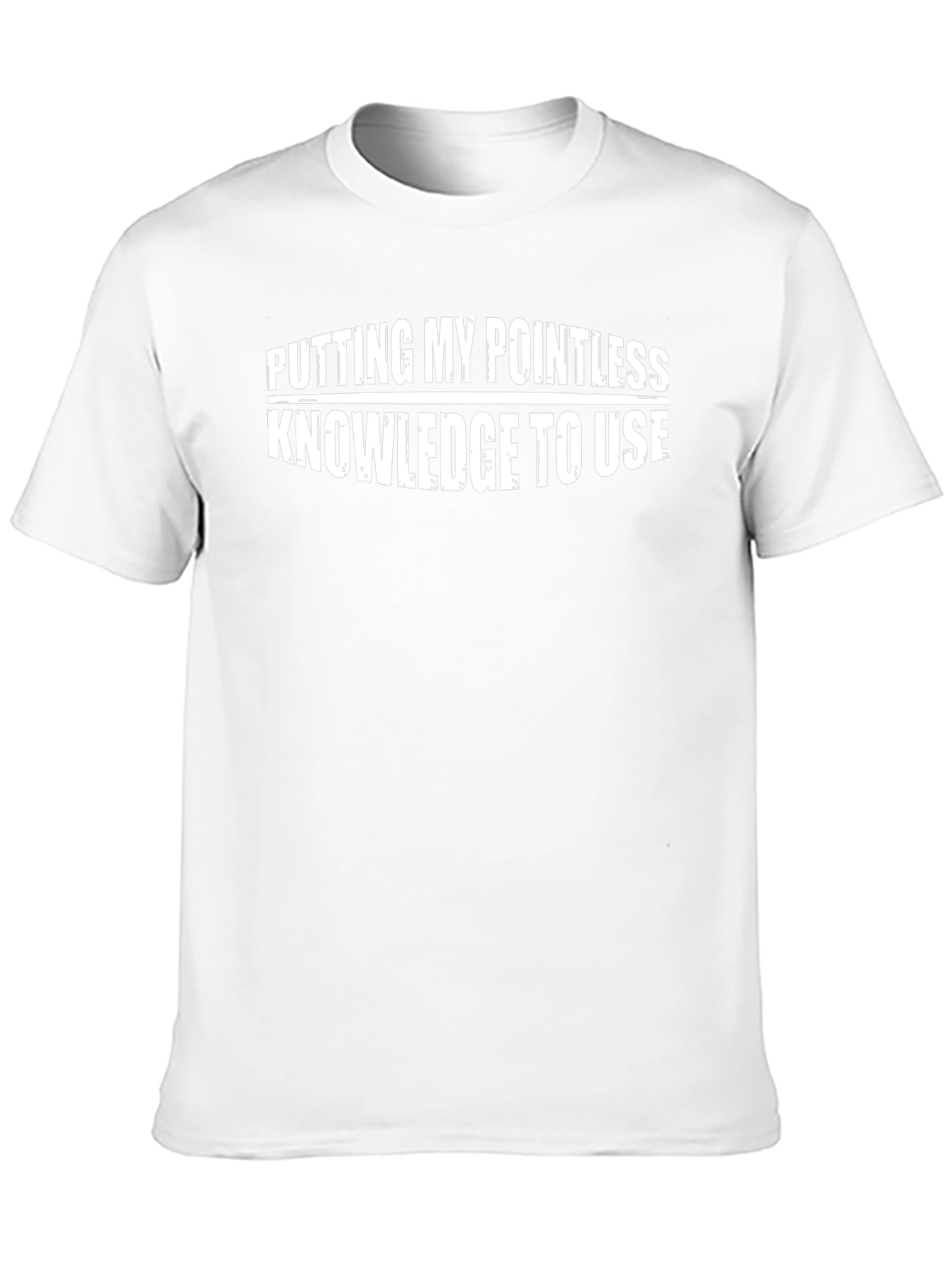 Pointless Knowledge T-Shirt - Funny Slogan Tee
