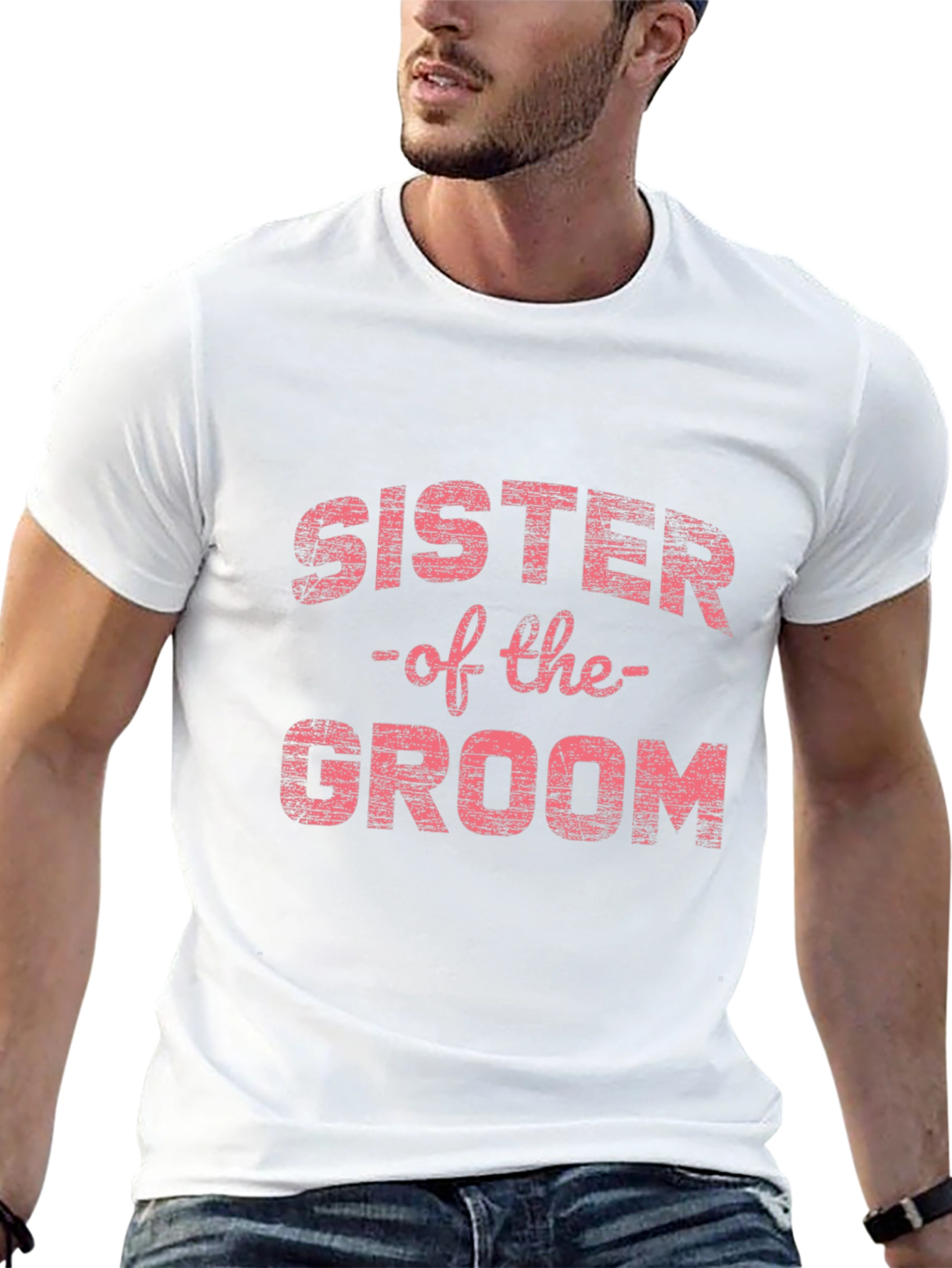 Sister of the Groom T-Shirt - Wedding Party Tee