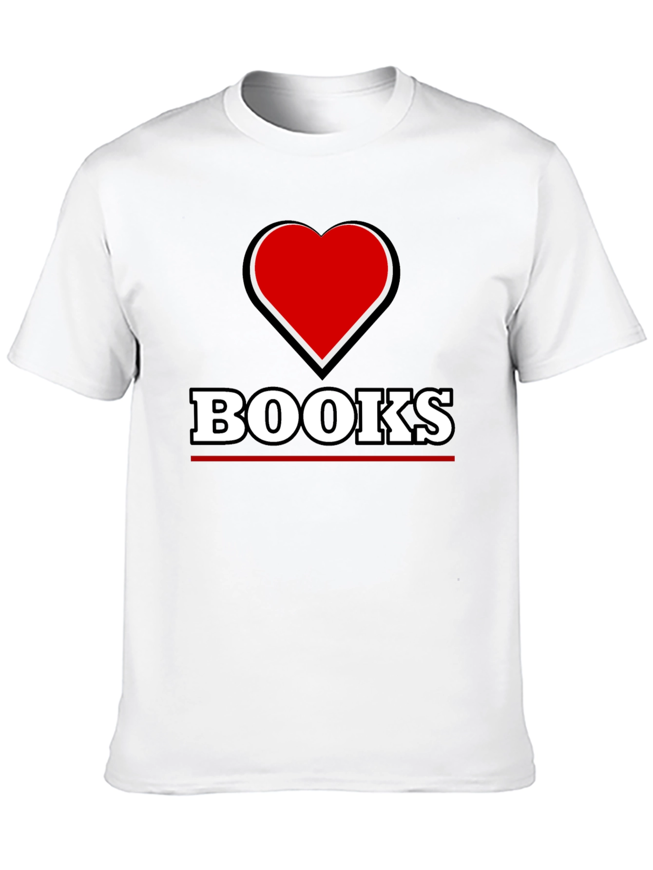 I Heart Books T-Shirt - Read in Style!