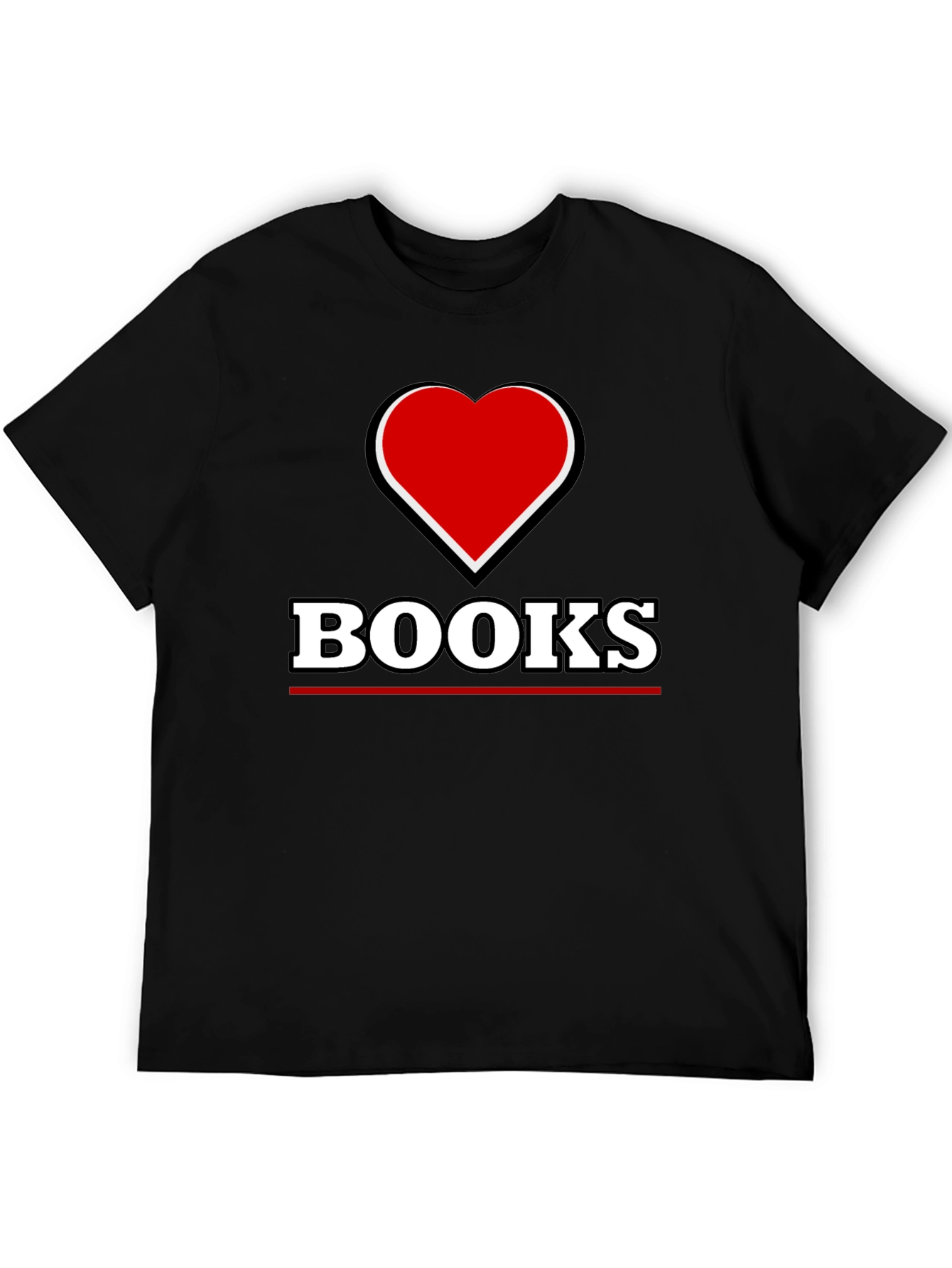 I Heart Books T-Shirt - Read in Style!