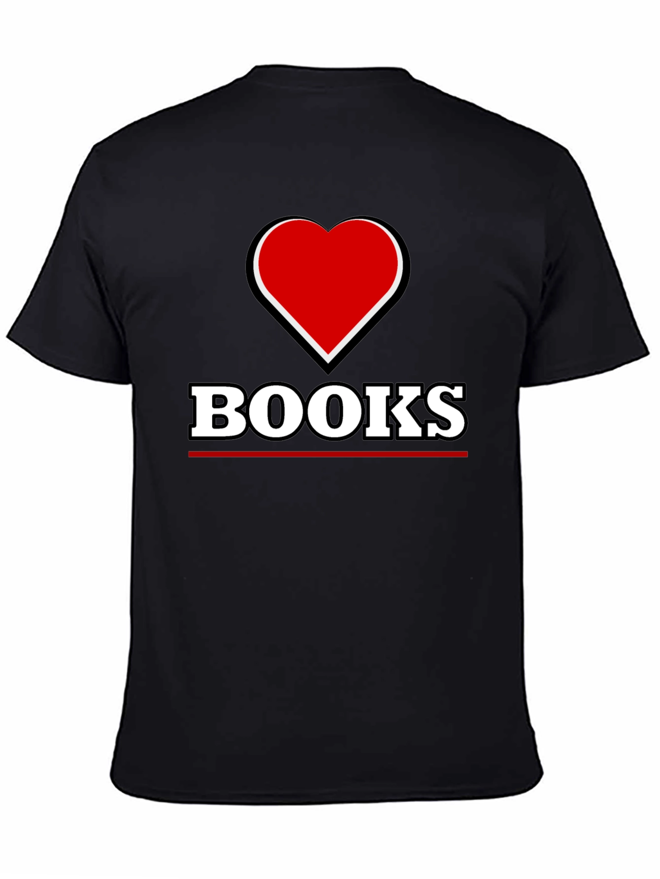I Heart Books T-Shirt - Read in Style!