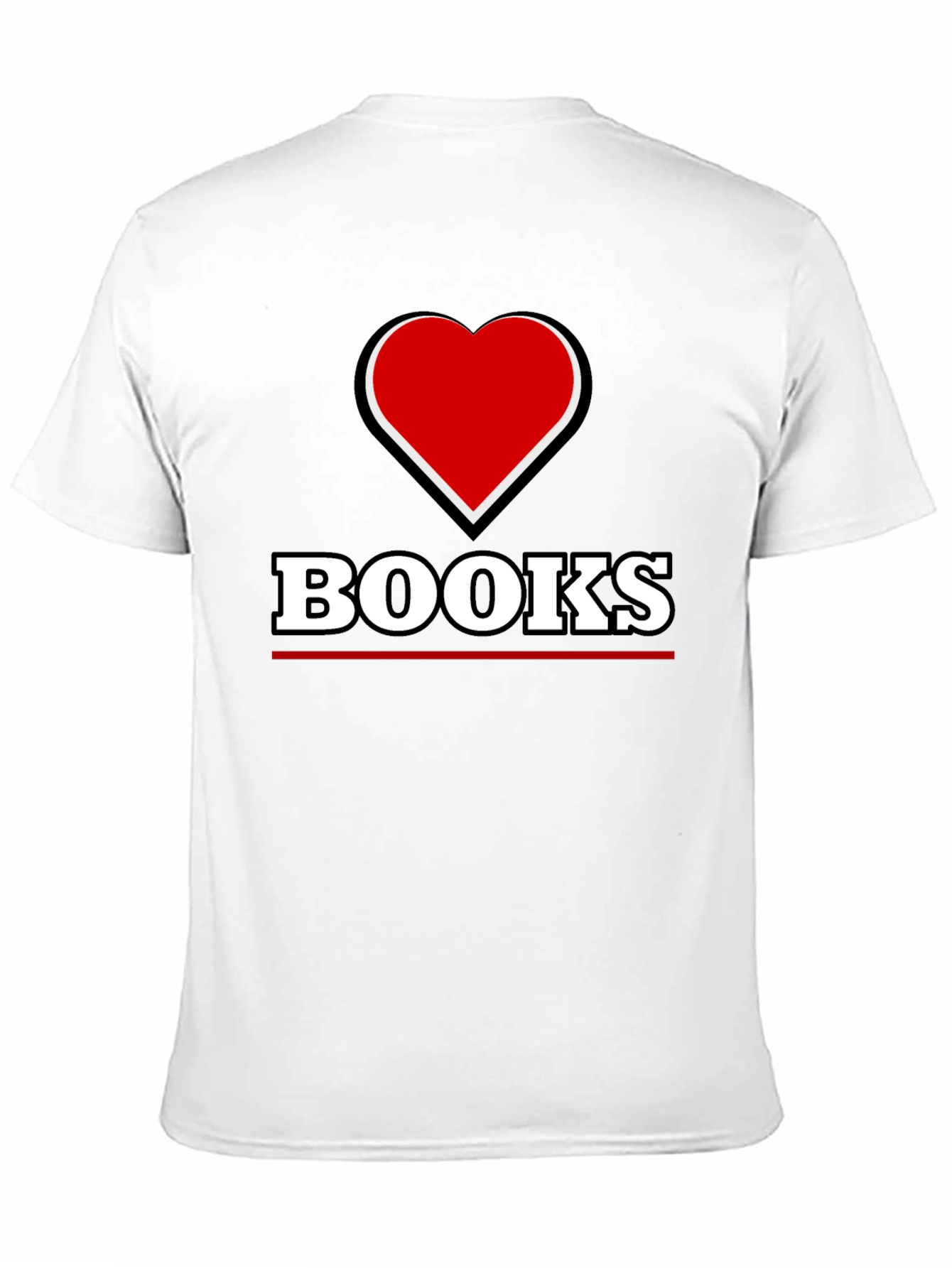 I Heart Books T-Shirt - Read in Style!