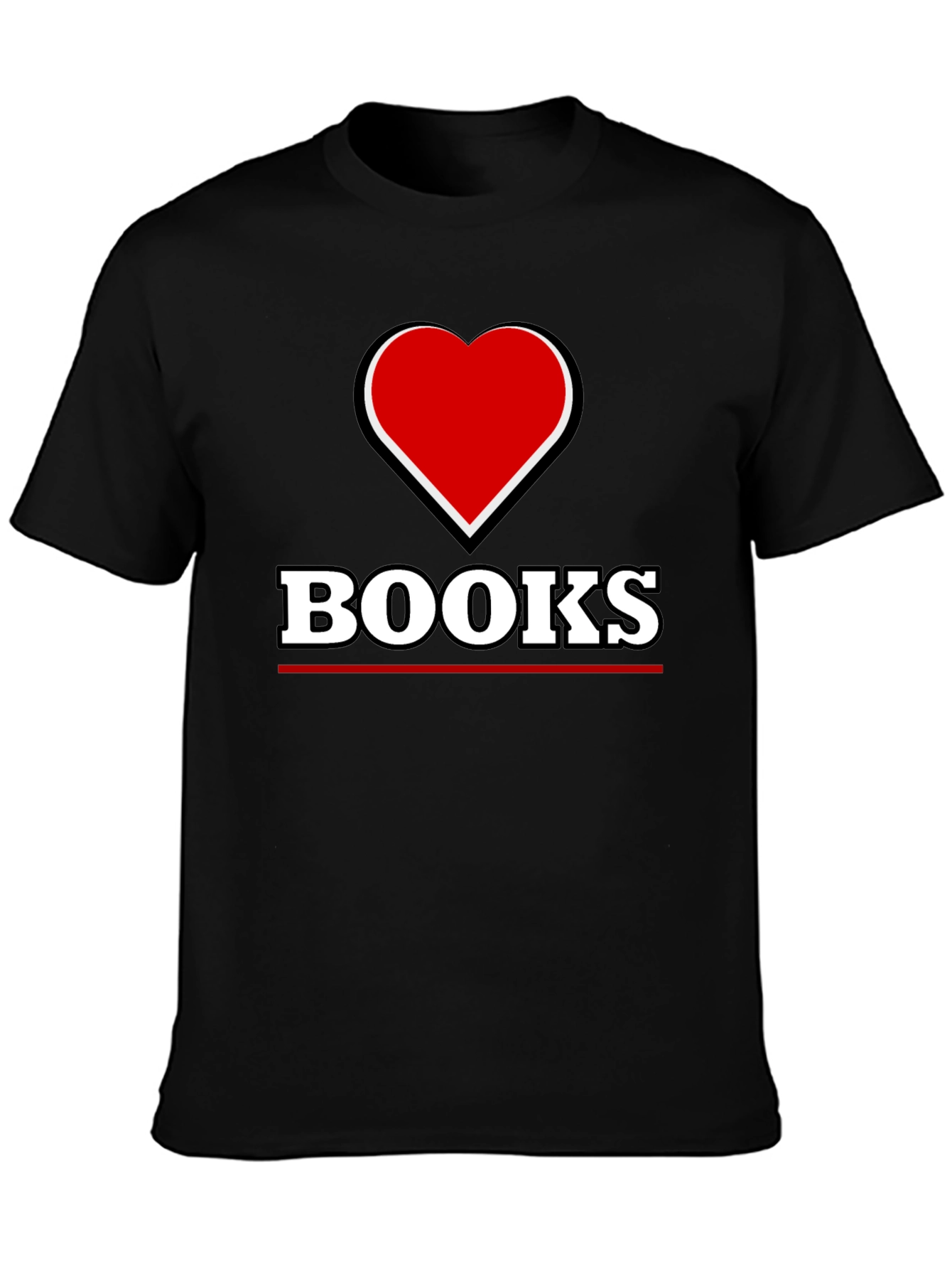 I Heart Books T-Shirt - Read in Style!
