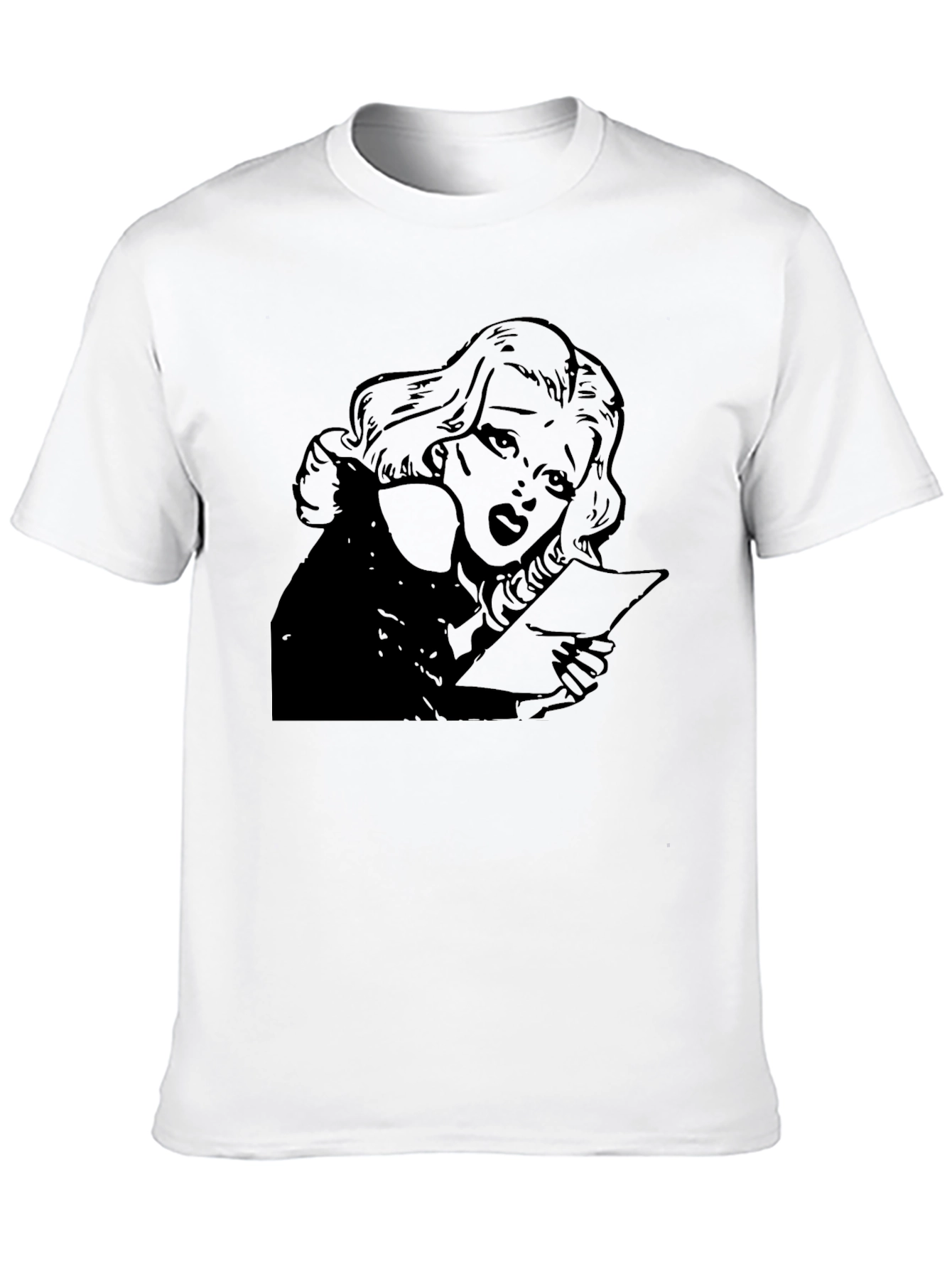 Graphic Tee - Woman Reading
