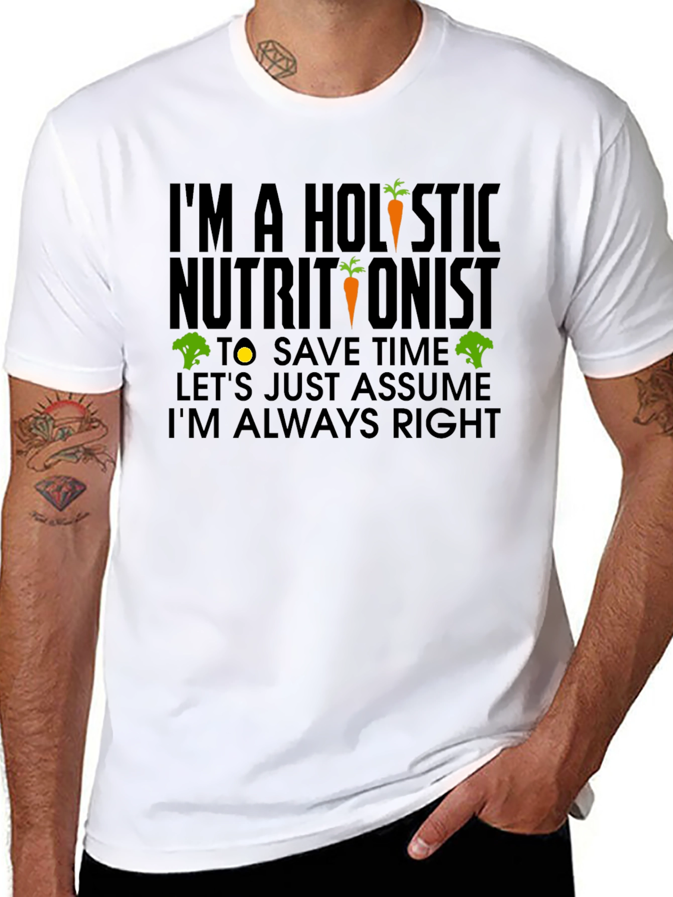Holistic Nutritionist Humor T-Shirt