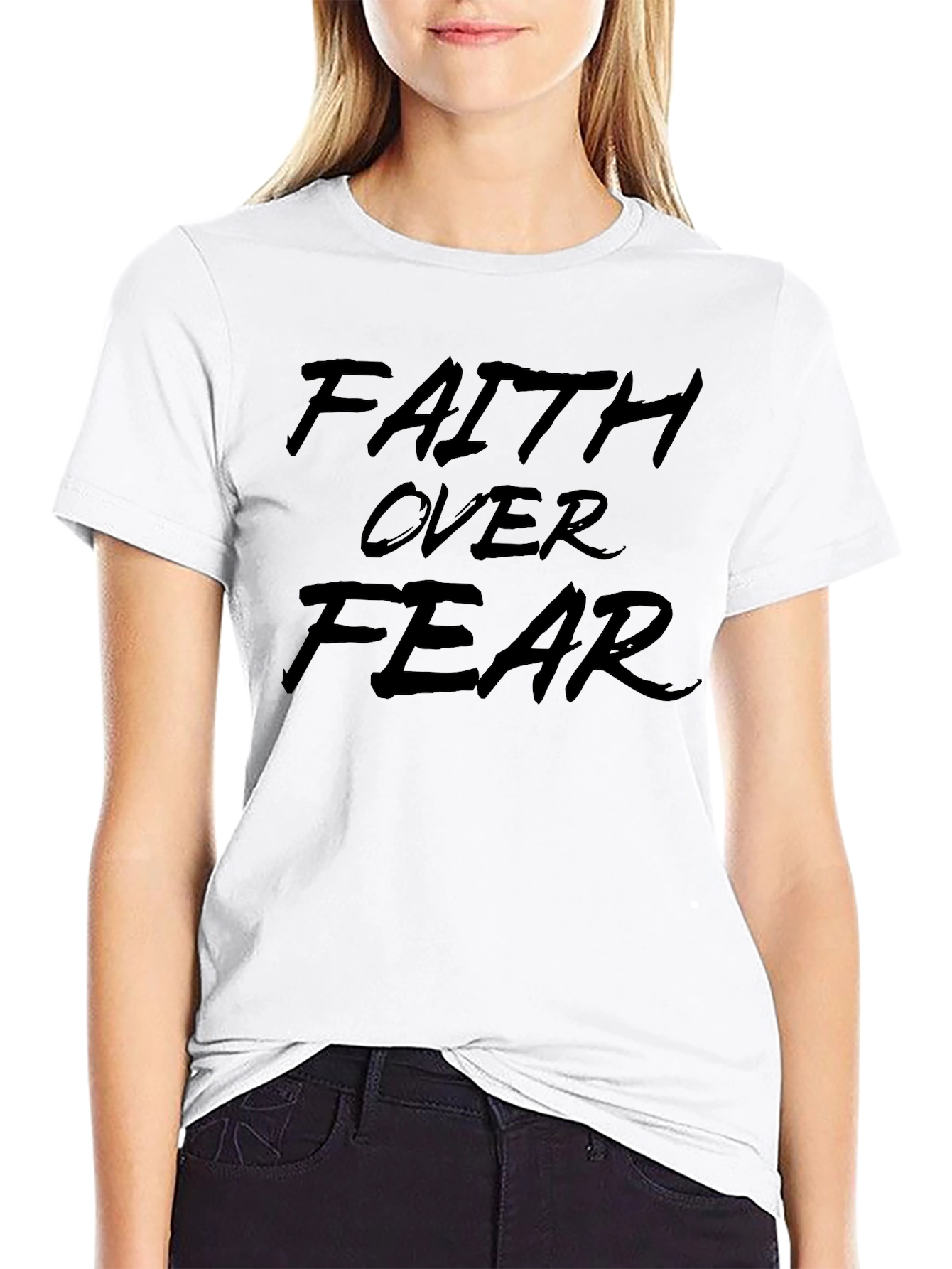 Faith Over Fear Graphic T-Shirt