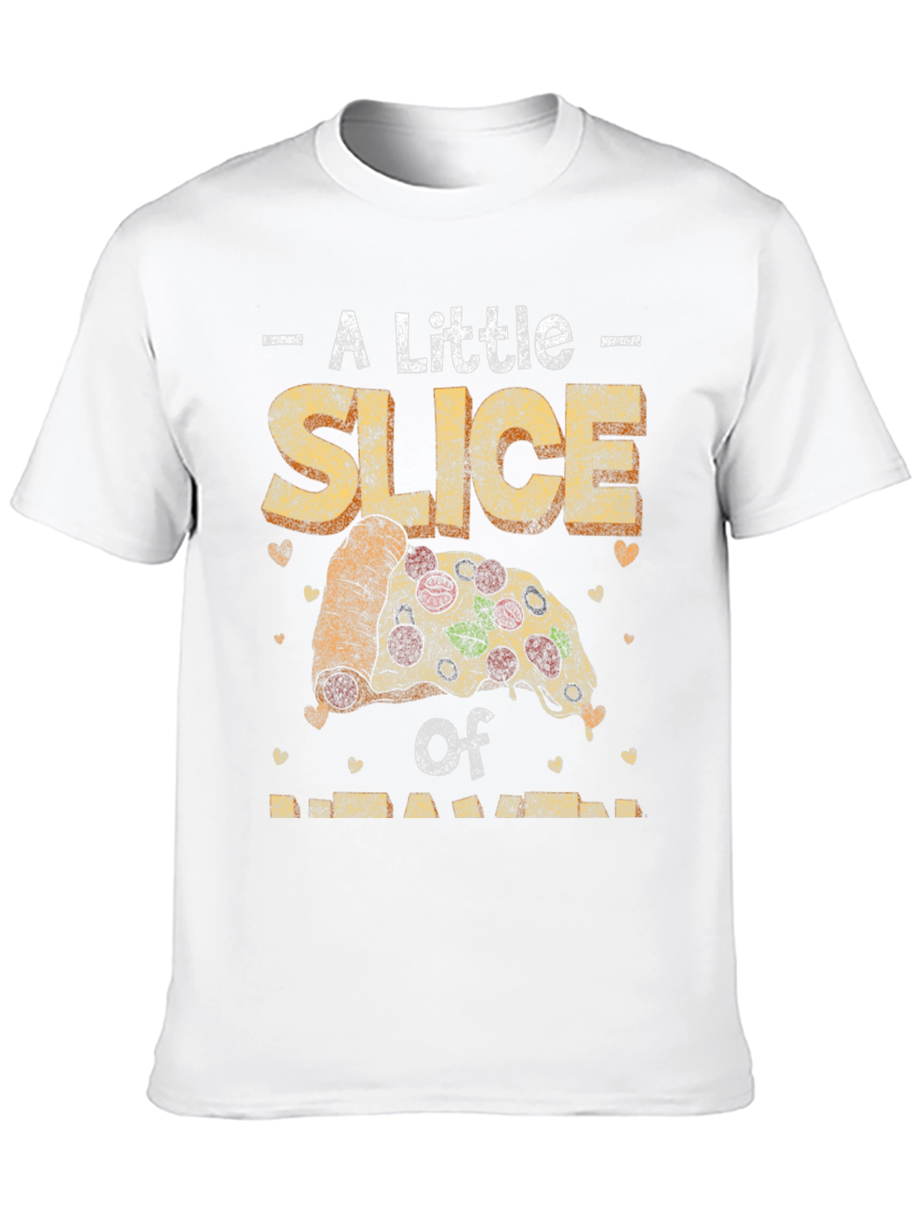 Pizza Slice Graphic Tee - Foodie T-Shirt