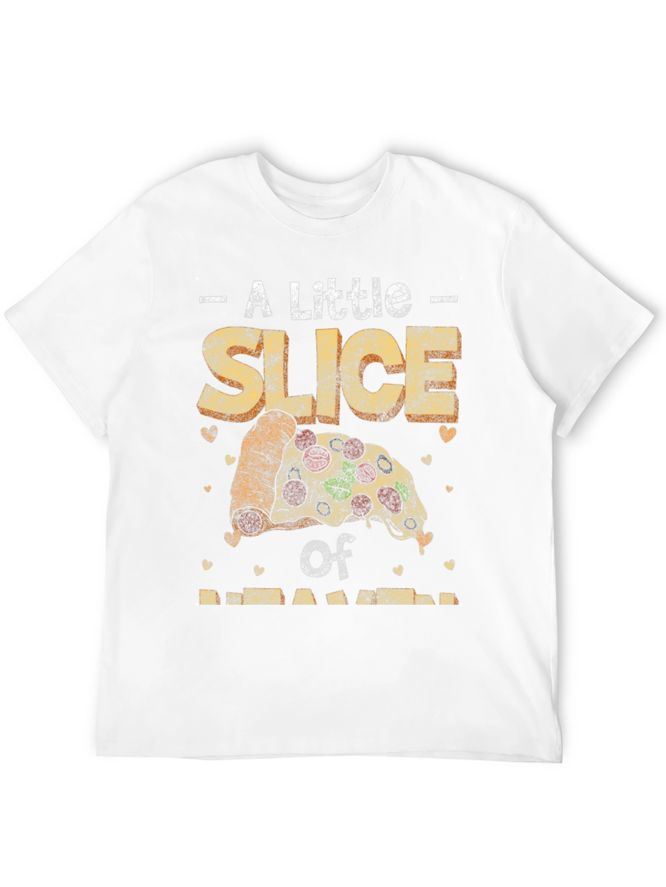 Pizza Slice Graphic Tee - Foodie T-Shirt