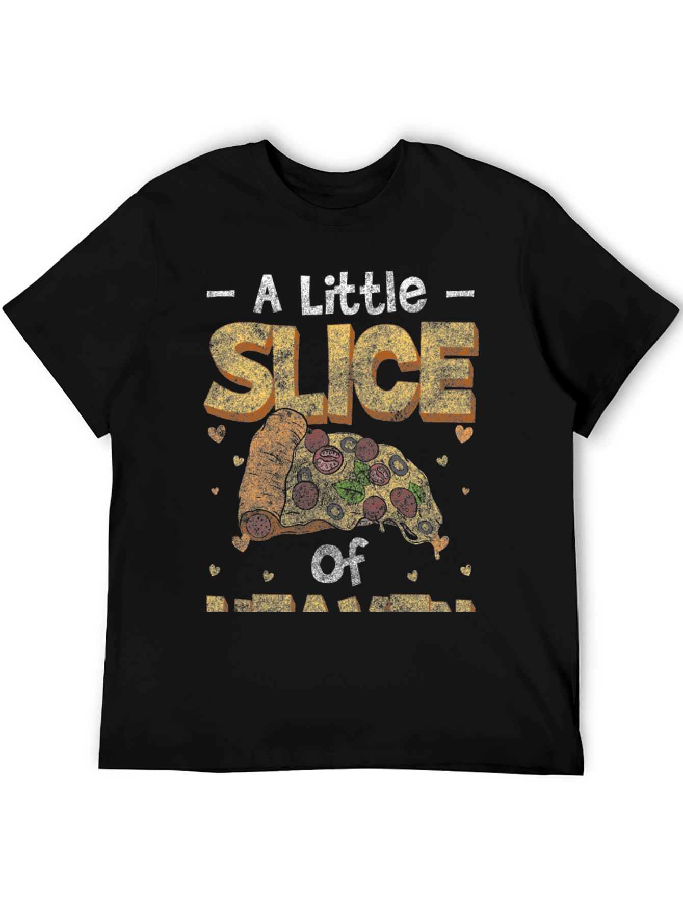 Pizza Slice Graphic Tee - Foodie T-Shirt