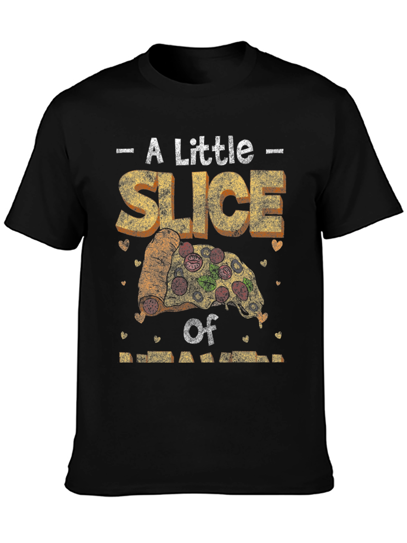 Pizza Slice Graphic Tee - Foodie T-Shirt