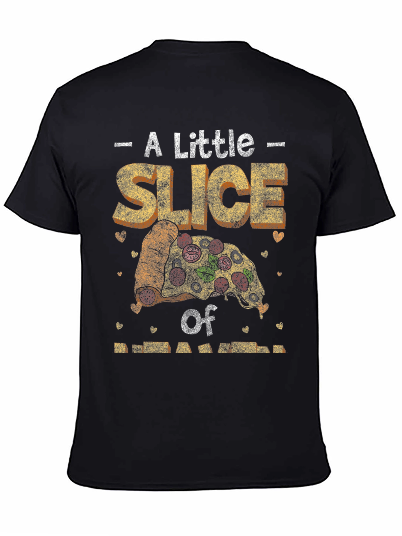 Pizza Slice Graphic Tee - Foodie T-Shirt