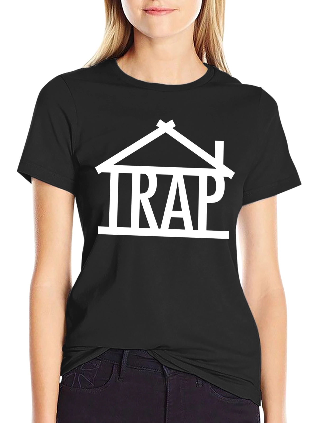 TRAP House Graphic T-Shirt - Urban Style