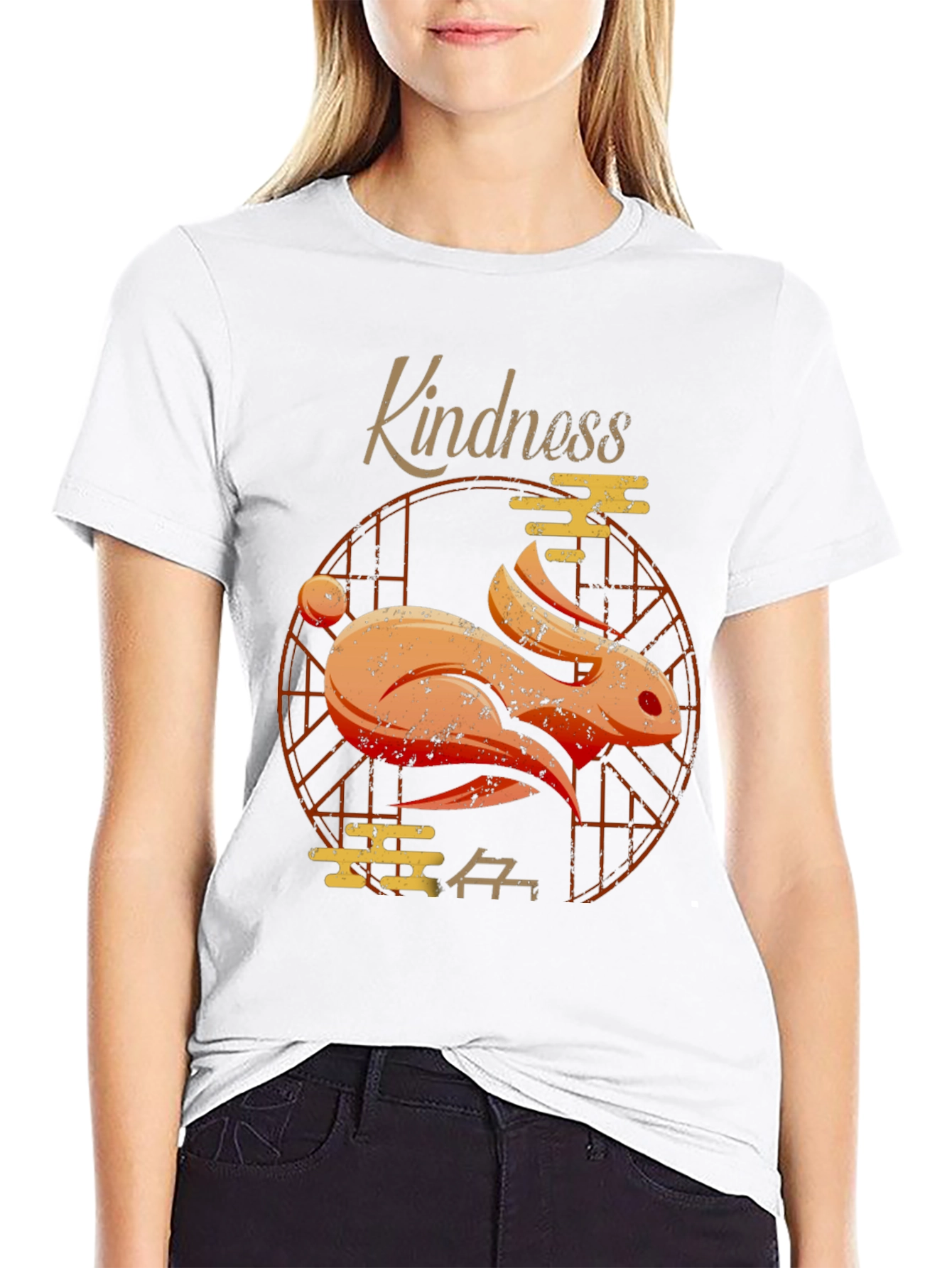 Kindness Rabbit Graphic Tee