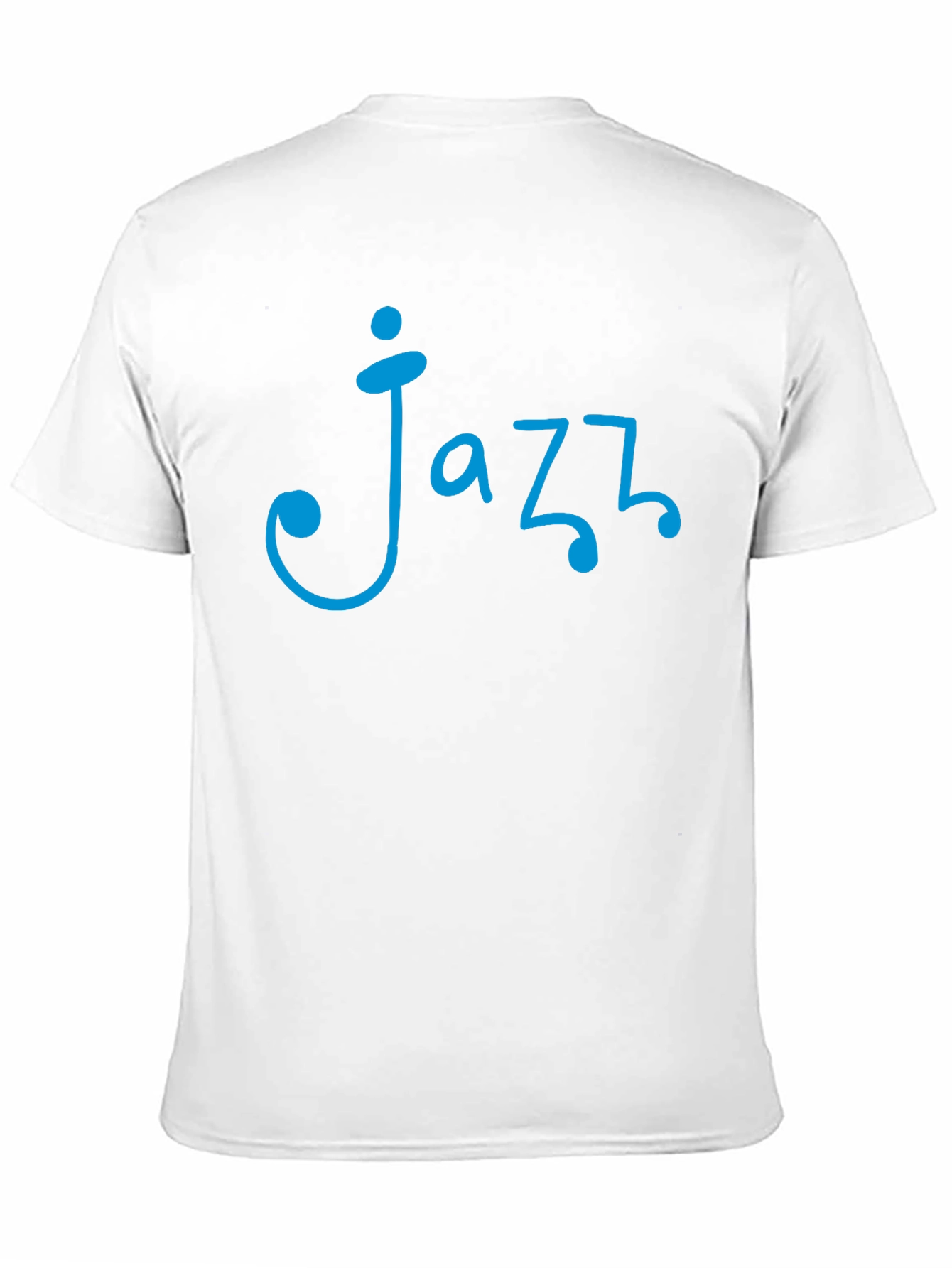 Cool Jazz Music T-Shirt - Stylish Blue Design