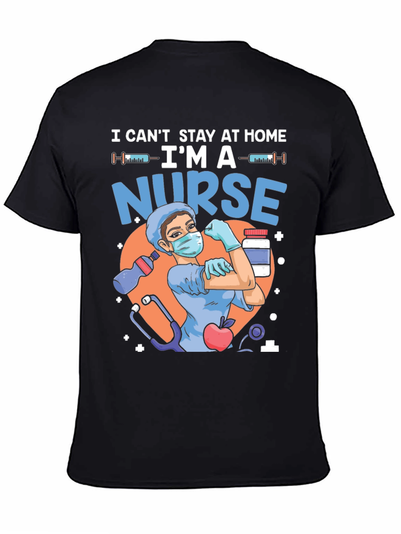 Nurse Graphic T-Shirt - Hero Apparel