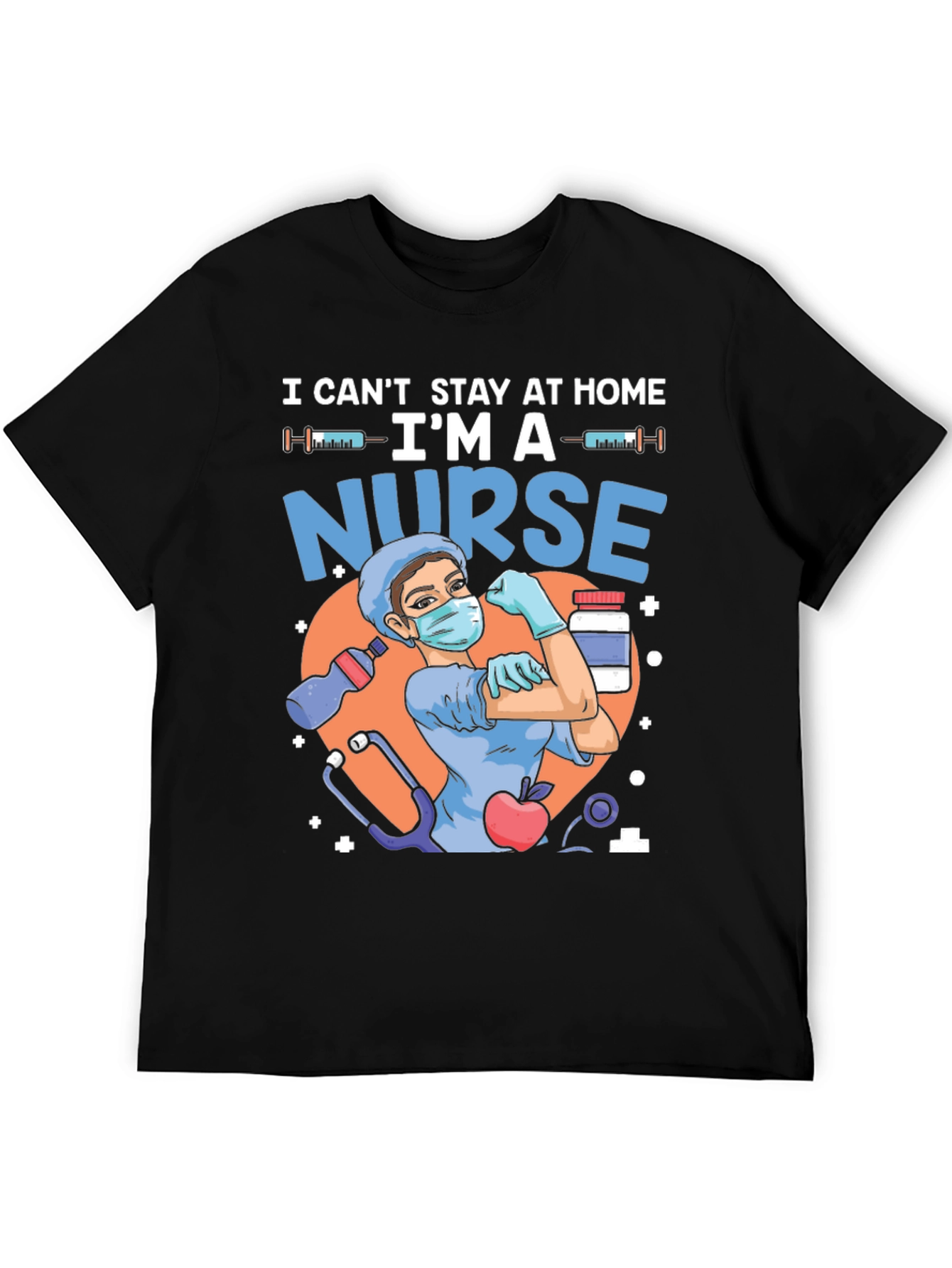 Nurse Graphic T-Shirt - Hero Apparel