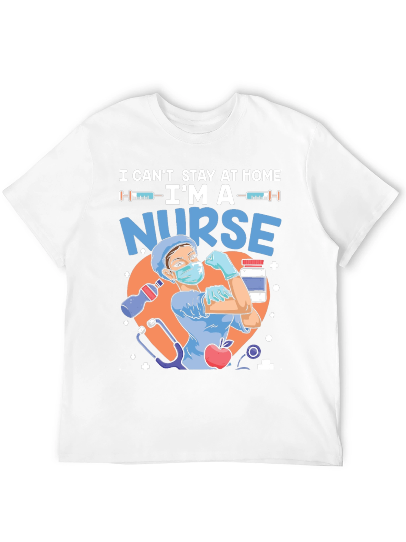 Nurse Graphic T-Shirt - Hero Apparel