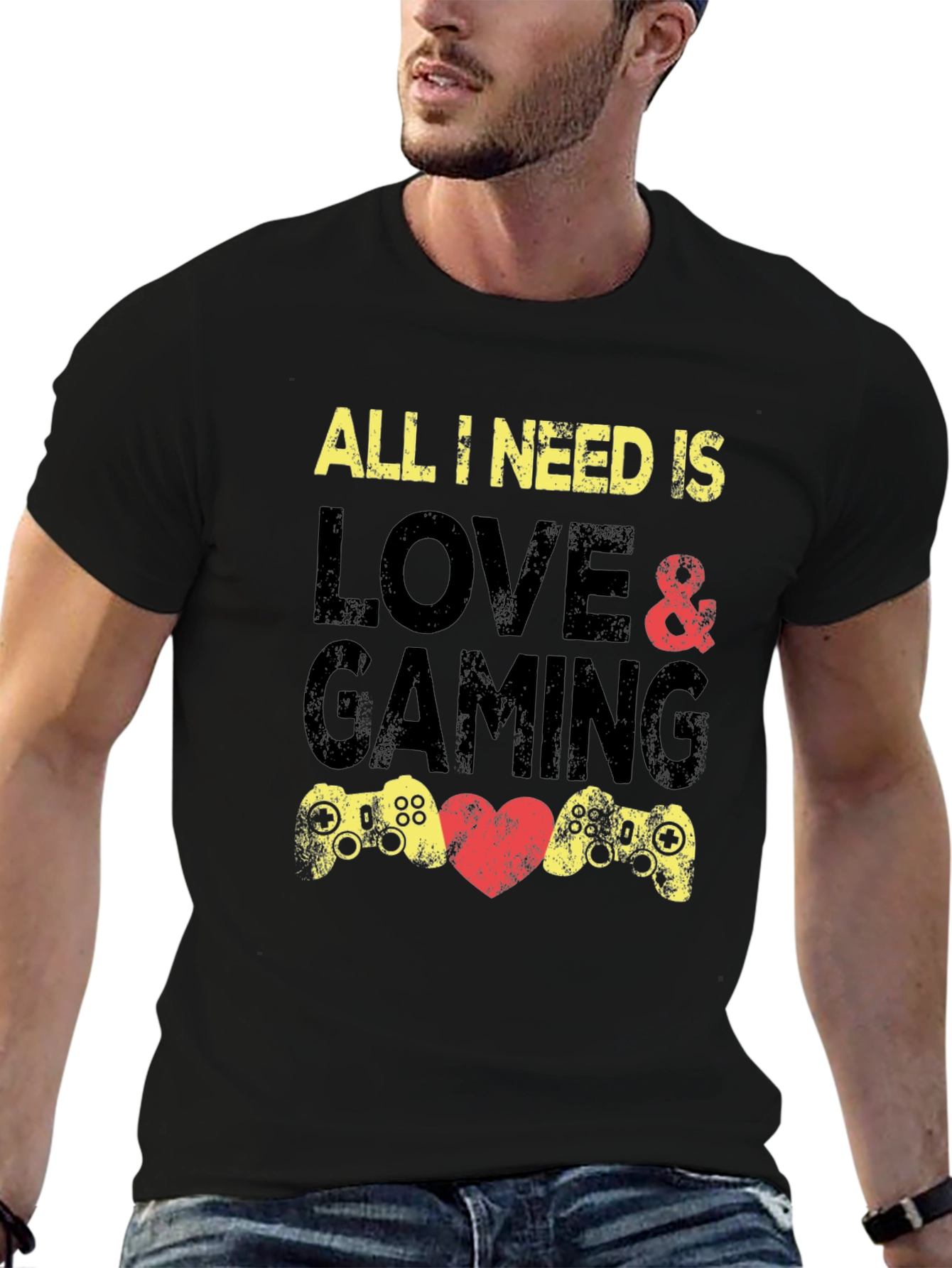 Gamer T-Shirt: All I Need Is Love & Gaming