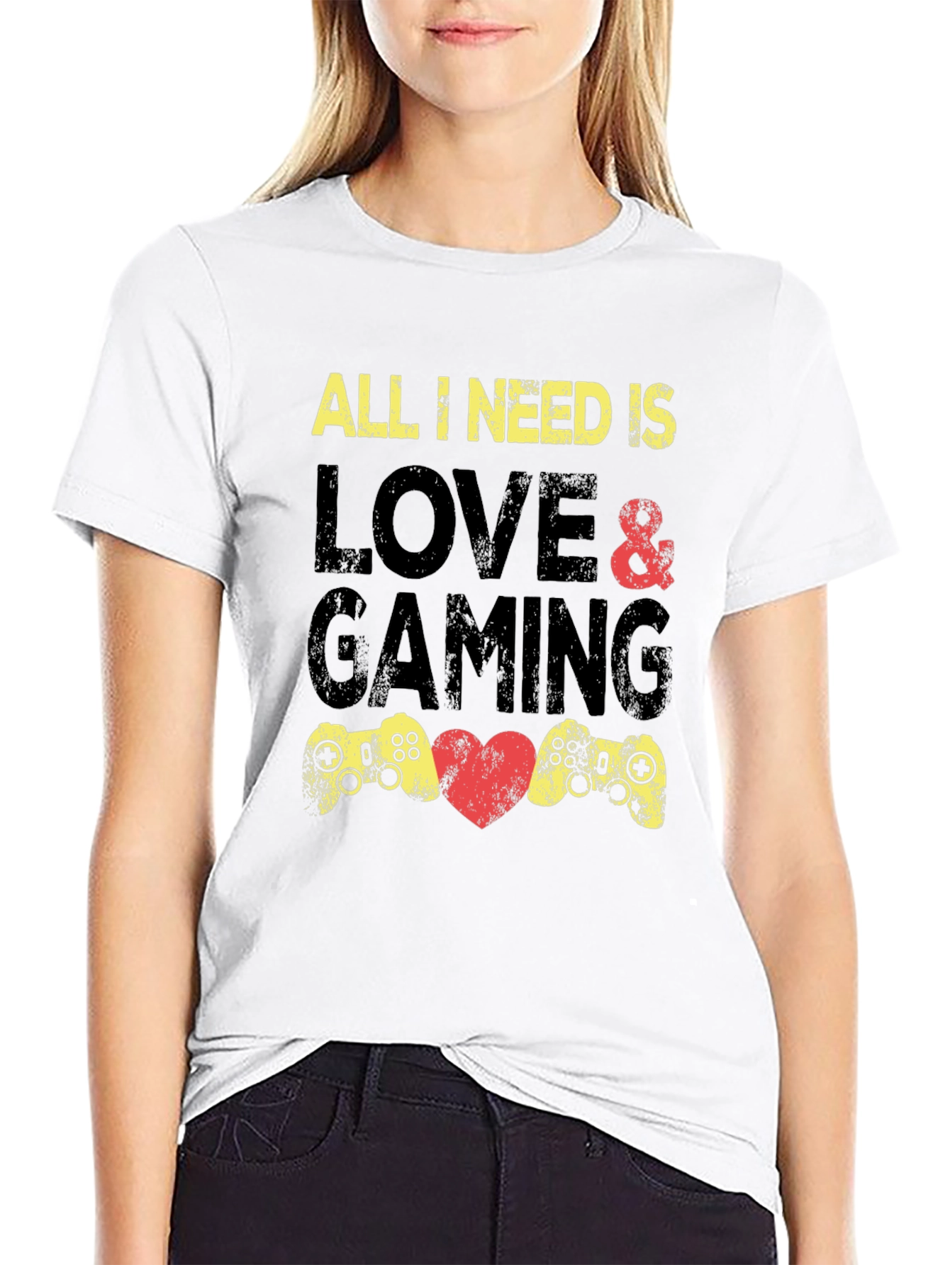 Gamer T-Shirt: All I Need Is Love & Gaming